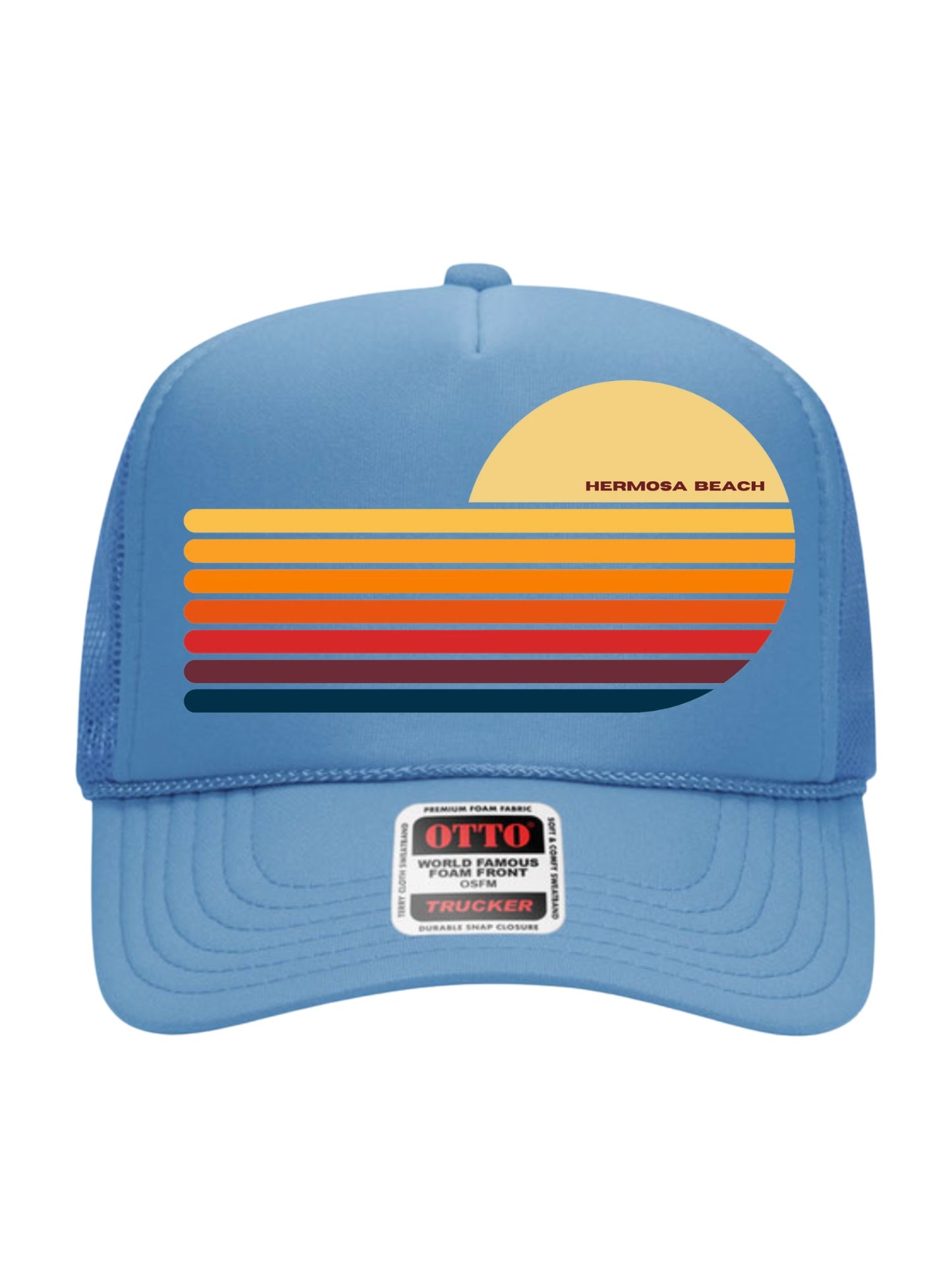 THE LUKA HERMOSA SUNSET TRUCKER HAT