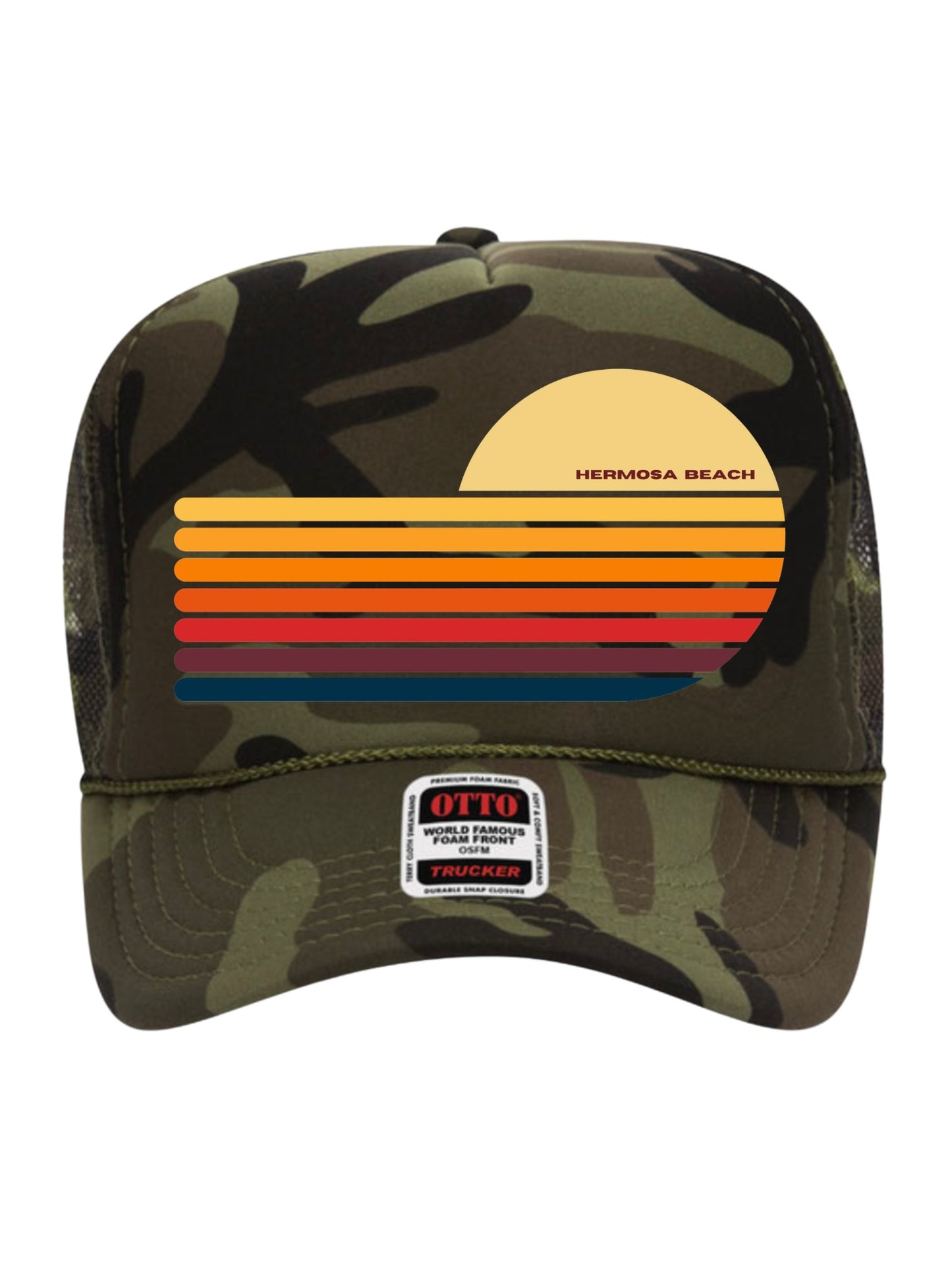 THE LUKA HERMOSA SUNSET TRUCKER HAT