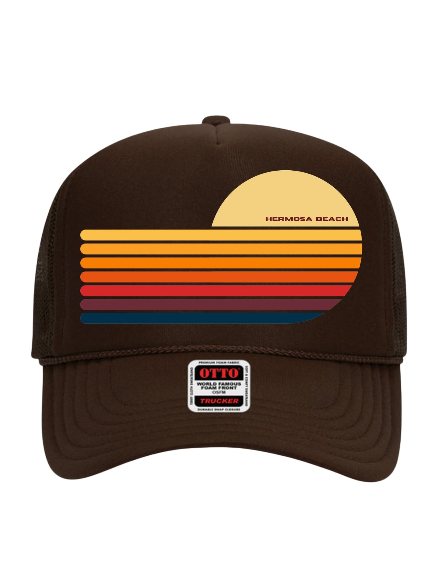 THE LUKA HERMOSA SUNSET TRUCKER HAT