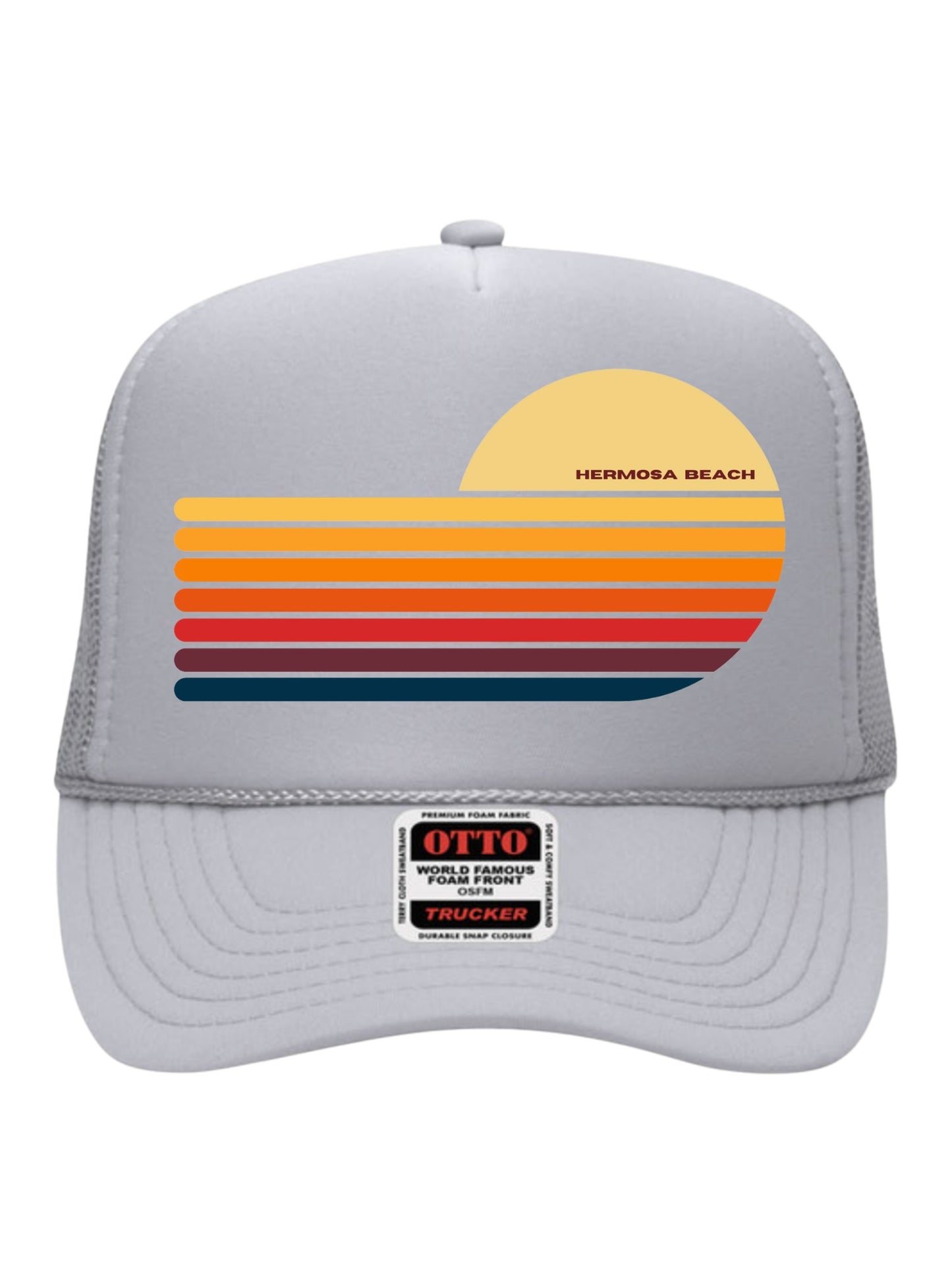 THE LUKA HERMOSA SUNSET TRUCKER HAT