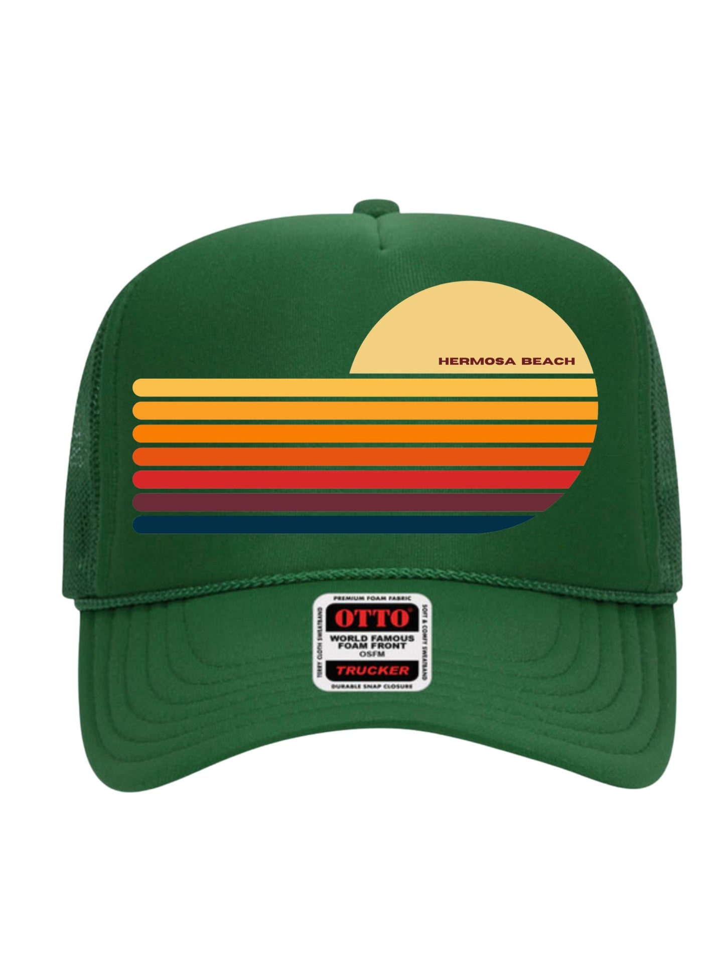 THE LUKA HERMOSA SUNSET TRUCKER HAT