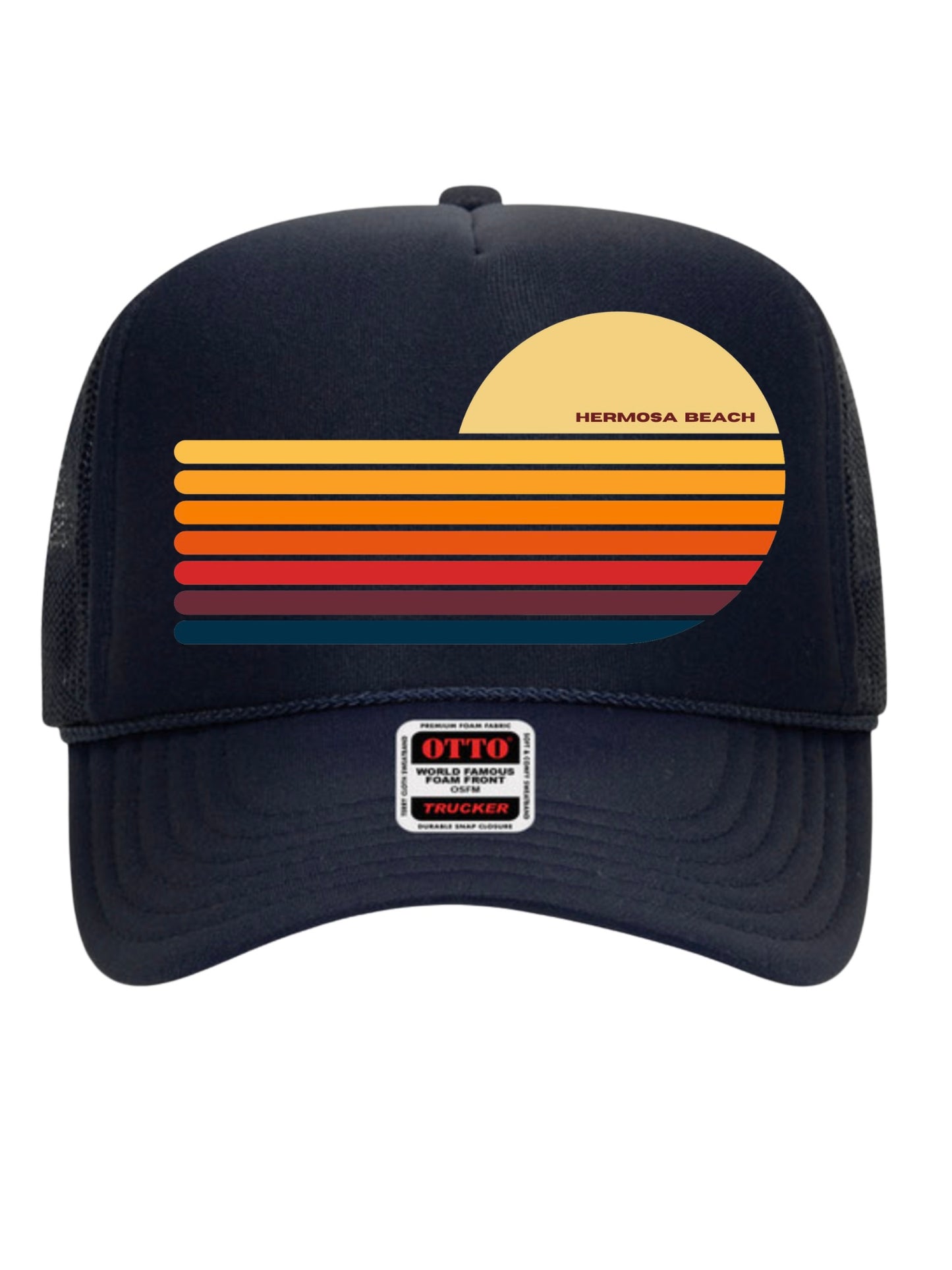 THE LUKA HERMOSA SUNSET TRUCKER HAT