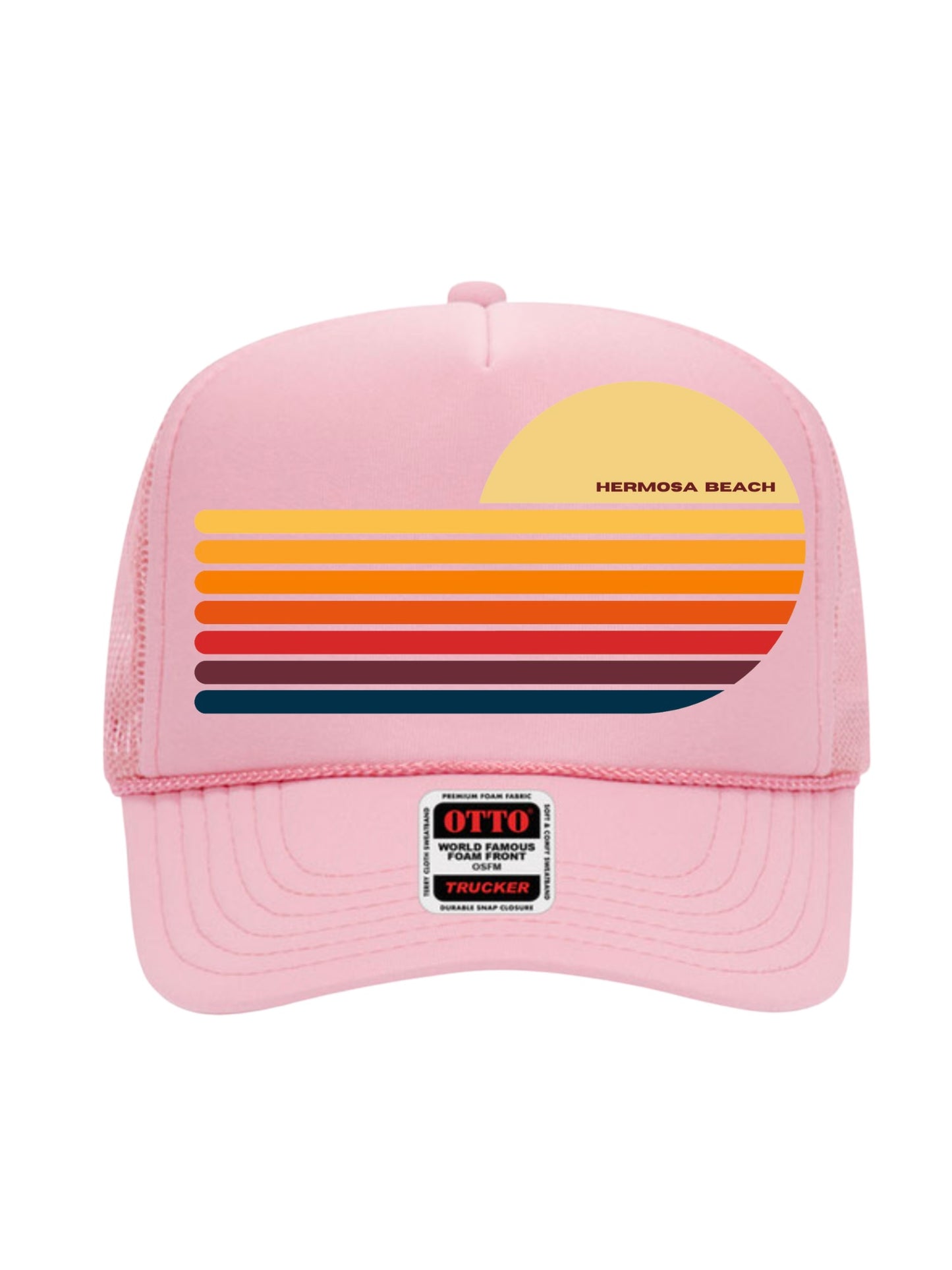 THE LUKA HERMOSA SUNSET TRUCKER HAT