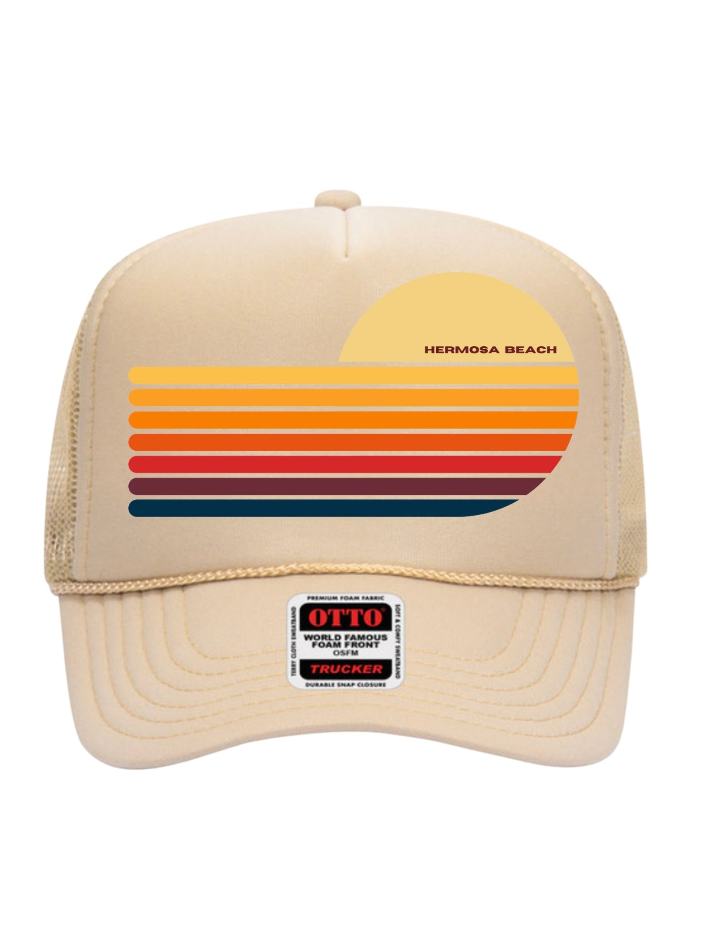 THE LUKA HERMOSA SUNSET TRUCKER HAT