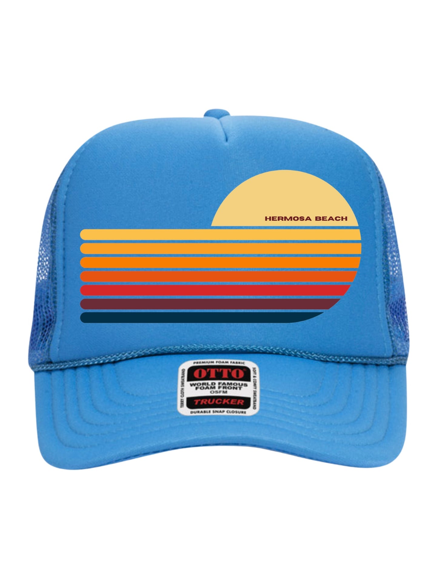 THE LUKA HERMOSA SUNSET TRUCKER HAT