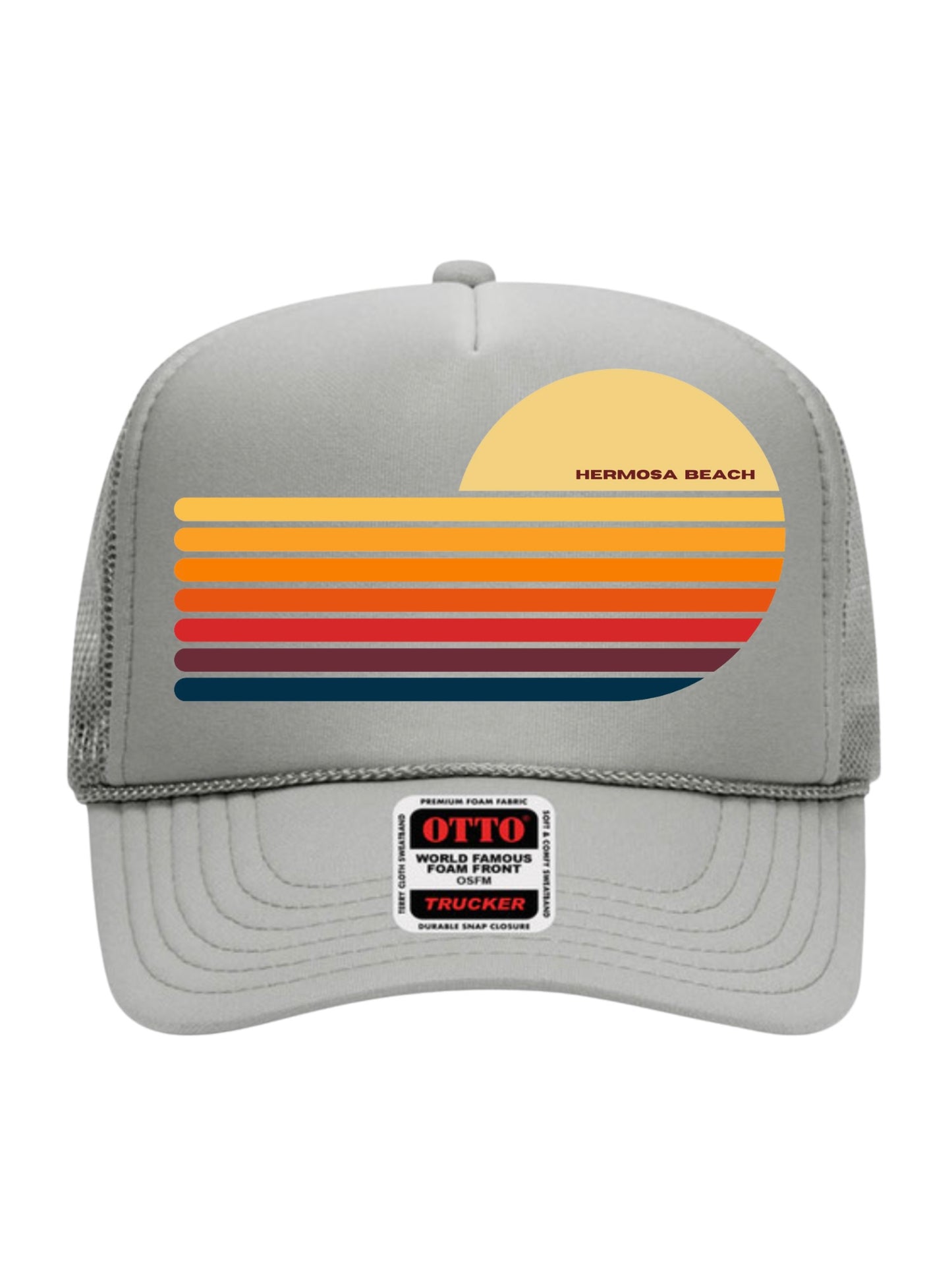 THE LUKA HERMOSA SUNSET TRUCKER HAT