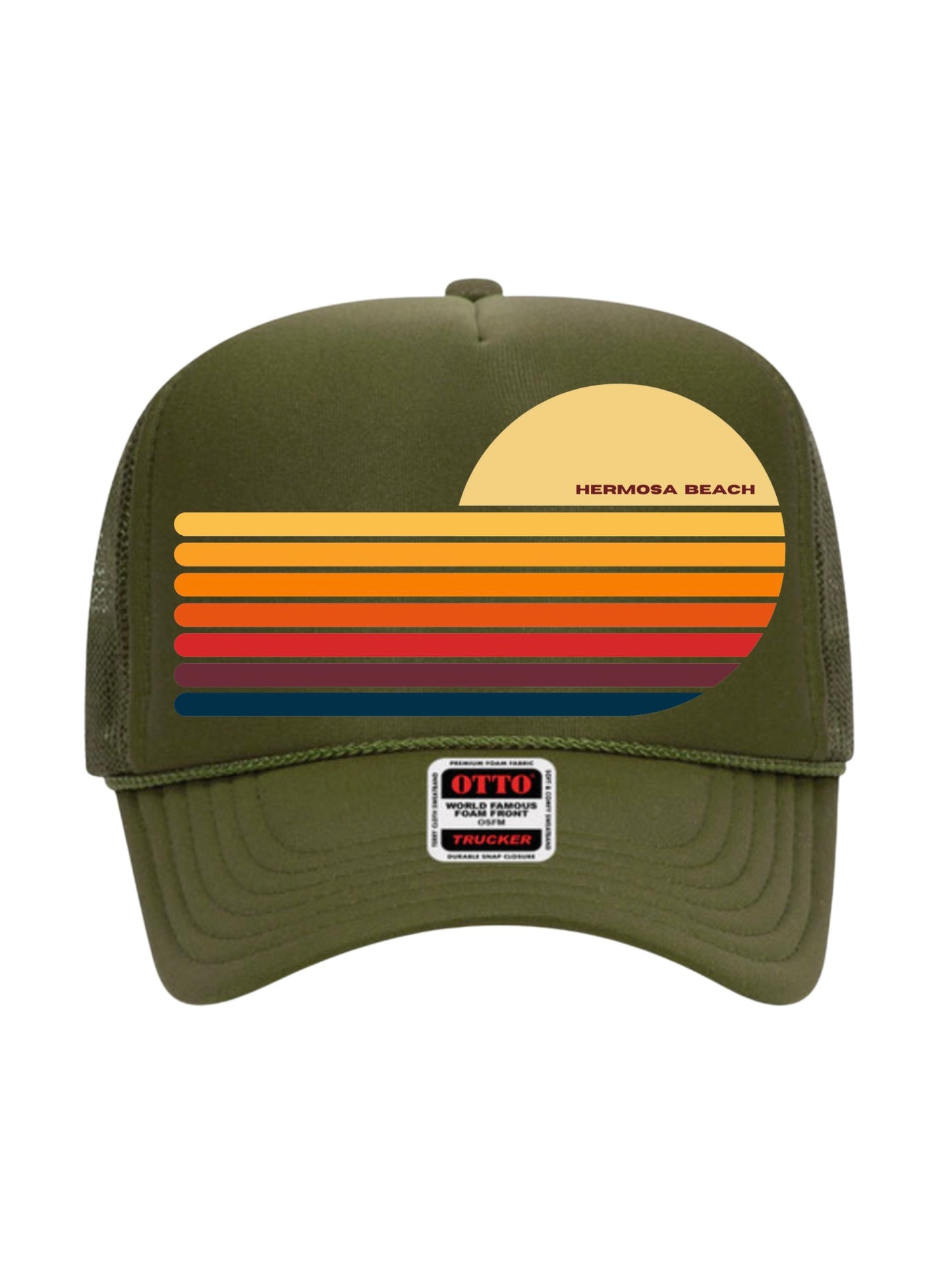 THE LUKA HERMOSA SUNSET TRUCKER HAT