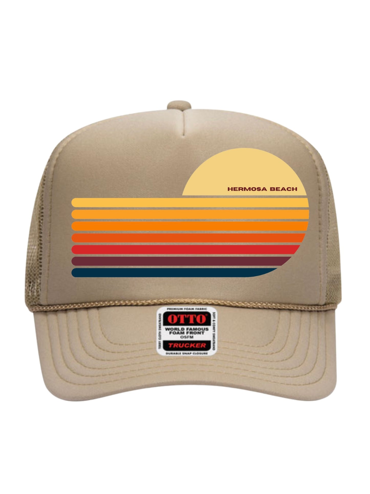 THE LUKA HERMOSA SUNSET TRUCKER HAT
