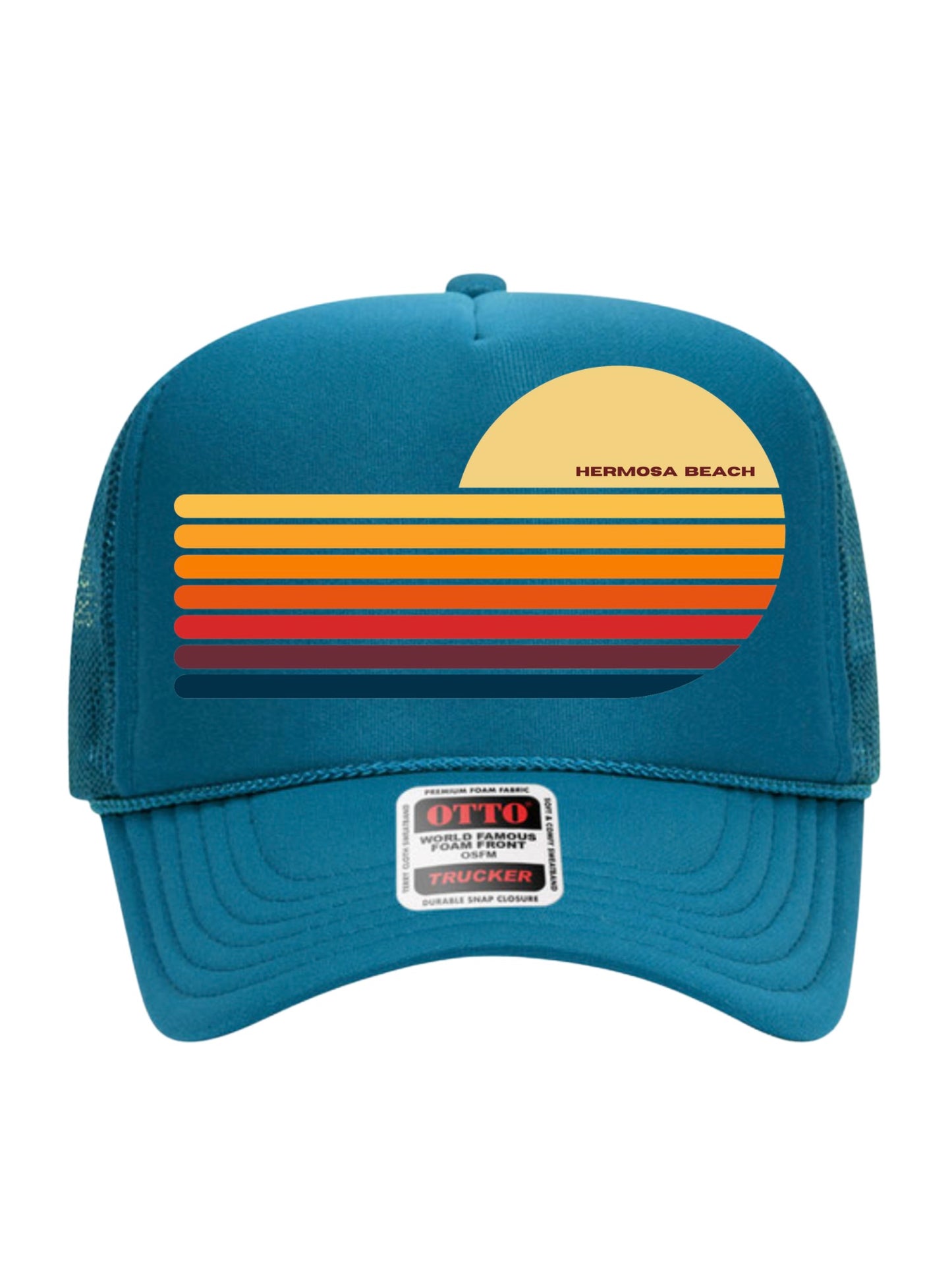 THE LUKA HERMOSA SUNSET TRUCKER HAT