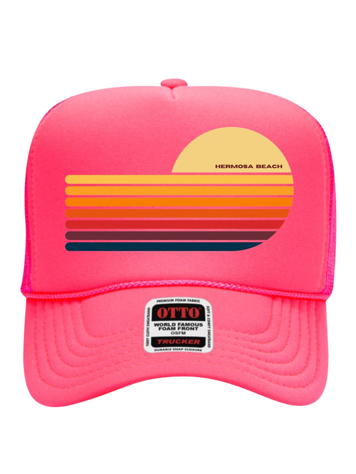 THE LUKA HERMOSA SUNSET TRUCKER HAT