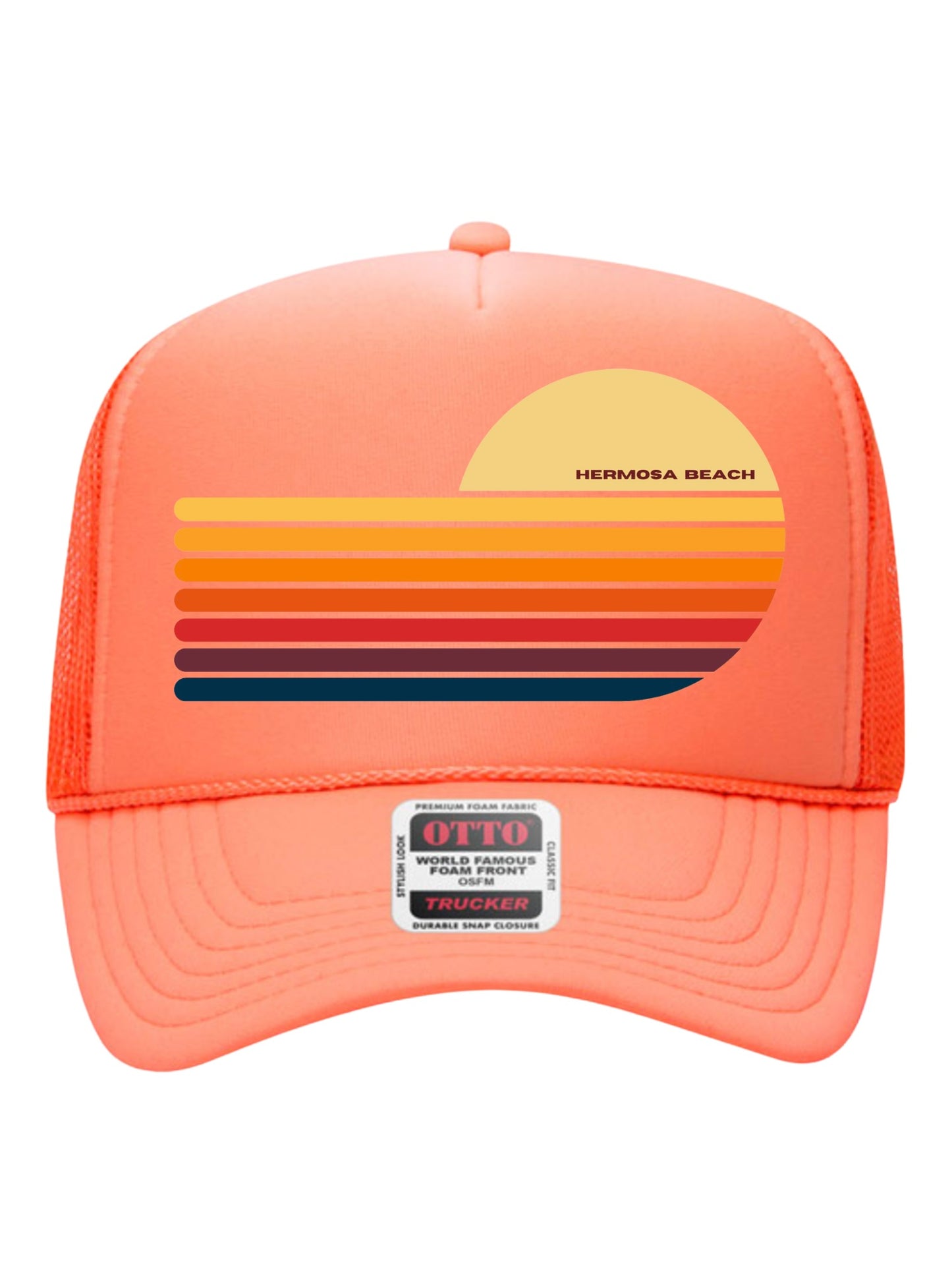 THE LUKA HERMOSA SUNSET TRUCKER HAT