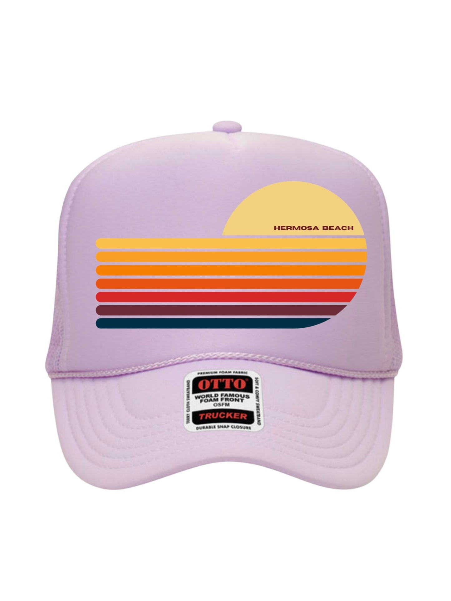 THE LUKA HERMOSA SUNSET TRUCKER HAT