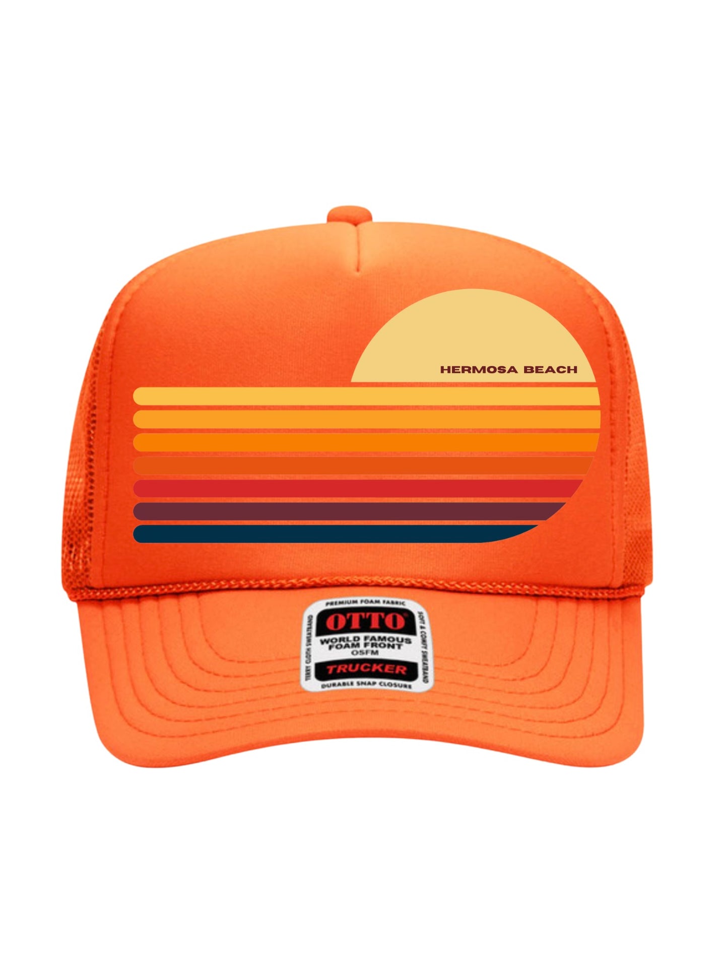 THE LUKA HERMOSA SUNSET TRUCKER HAT