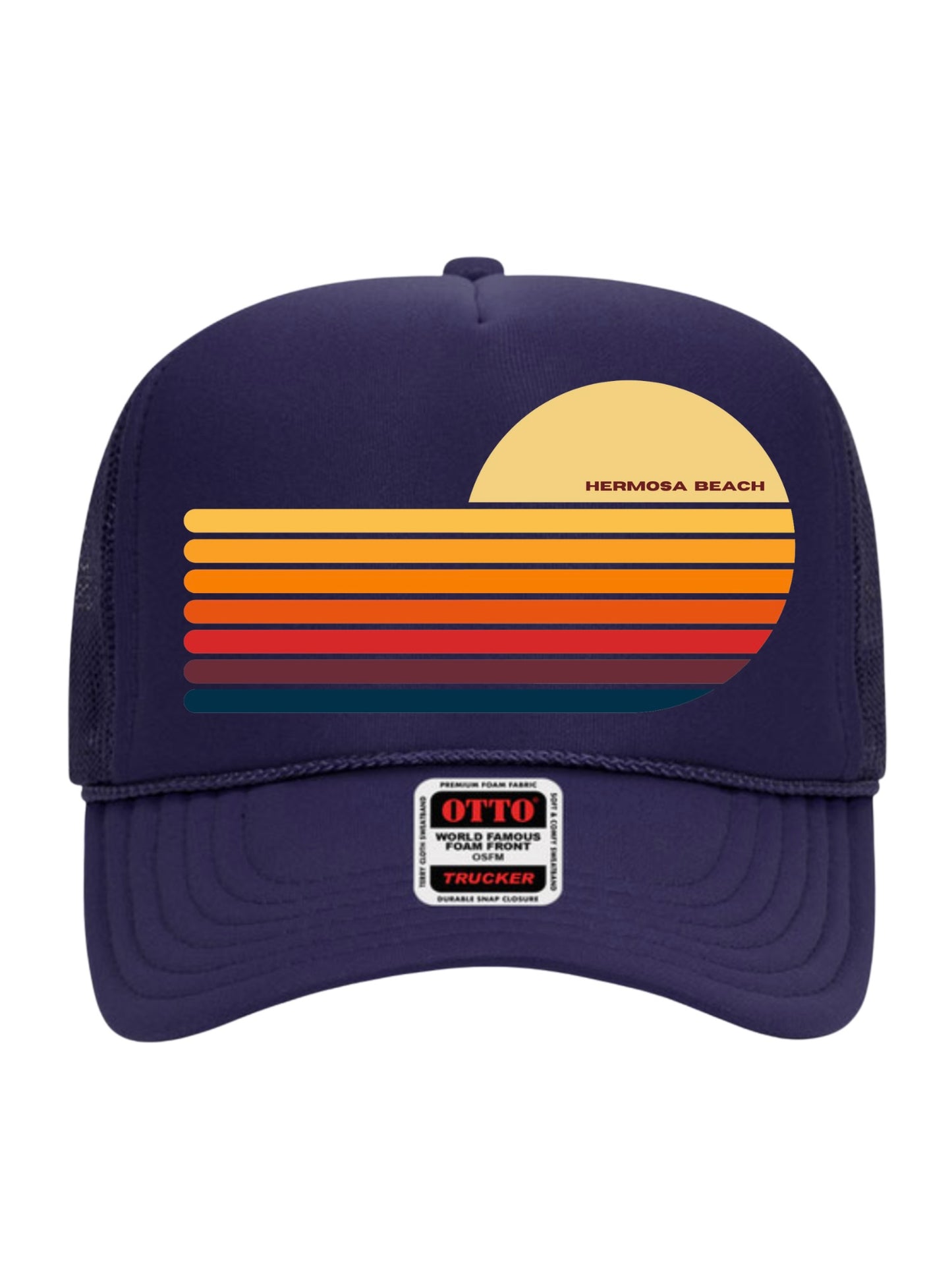 THE LUKA HERMOSA SUNSET TRUCKER HAT