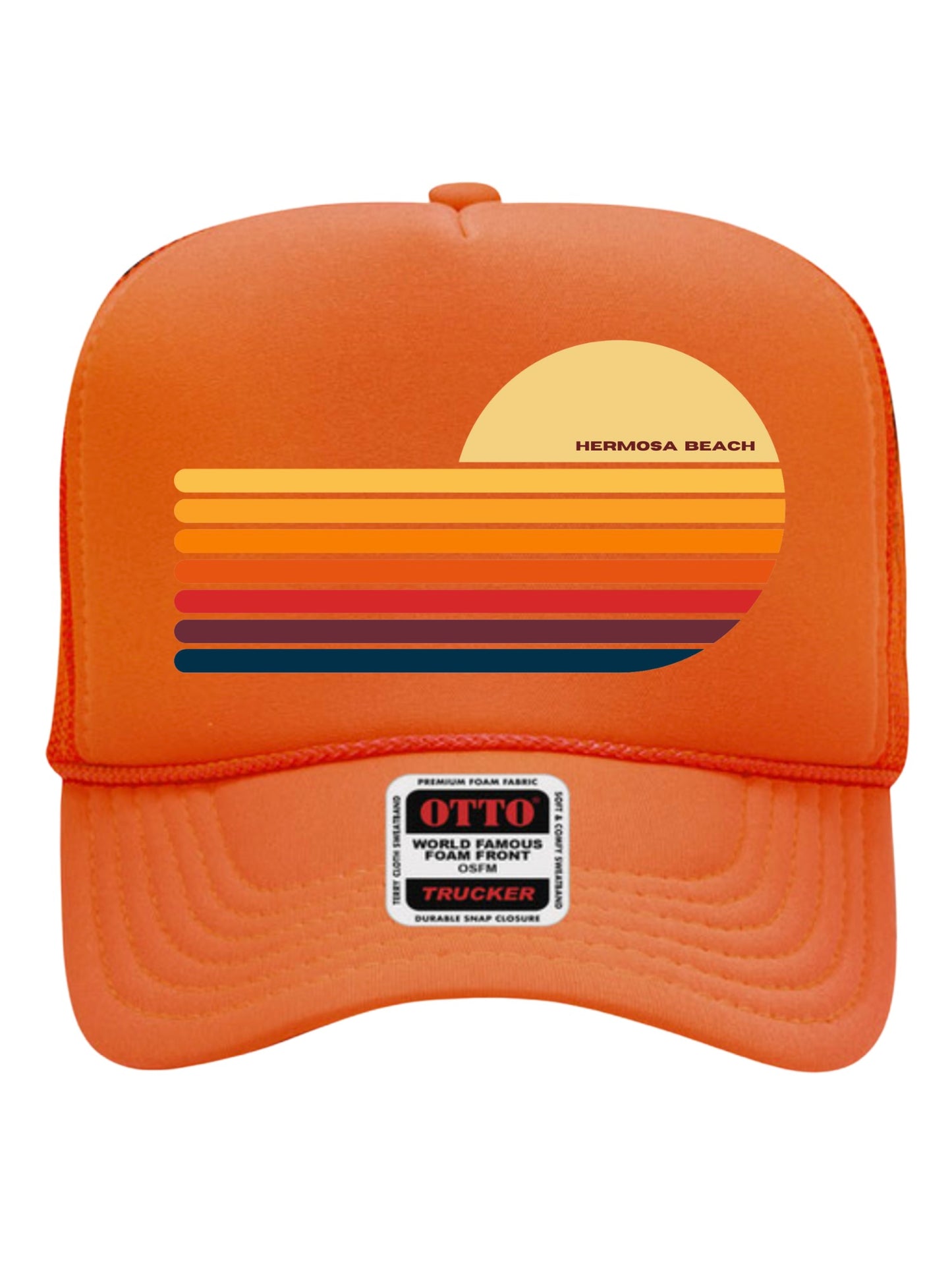 THE LUKA HERMOSA SUNSET TRUCKER HAT