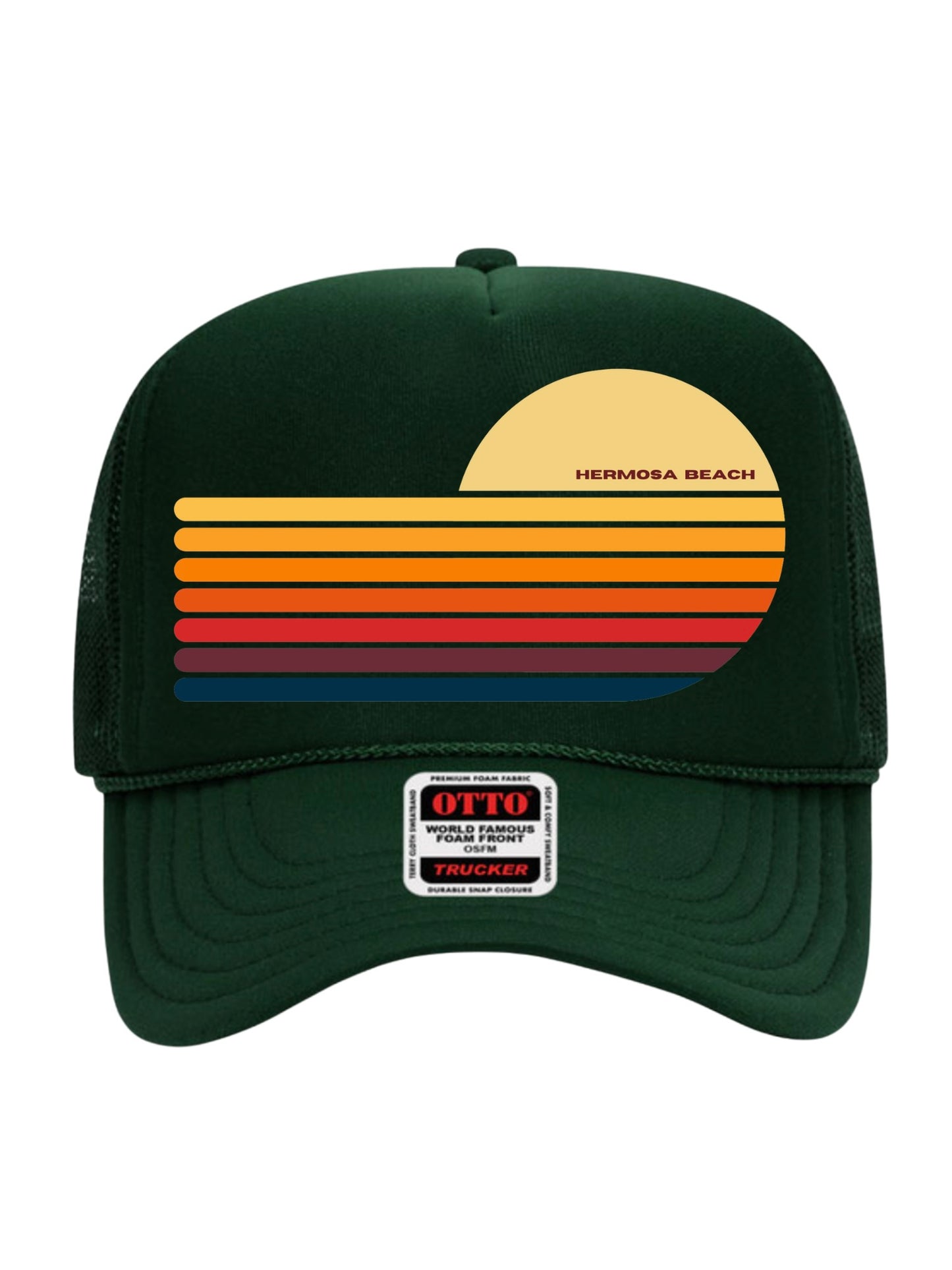THE LUKA HERMOSA SUNSET TRUCKER HAT