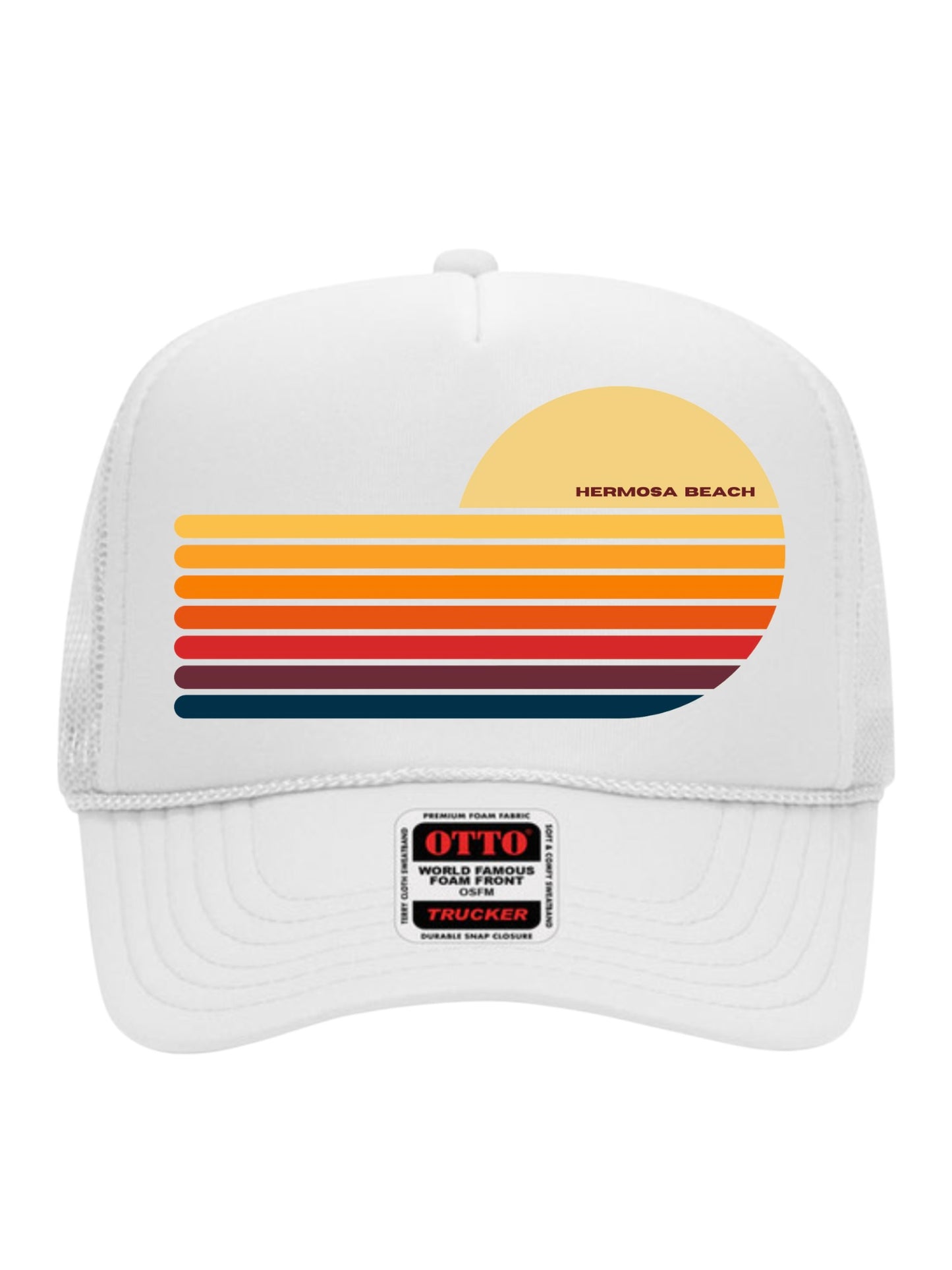 THE LUKA HERMOSA SUNSET TRUCKER HAT