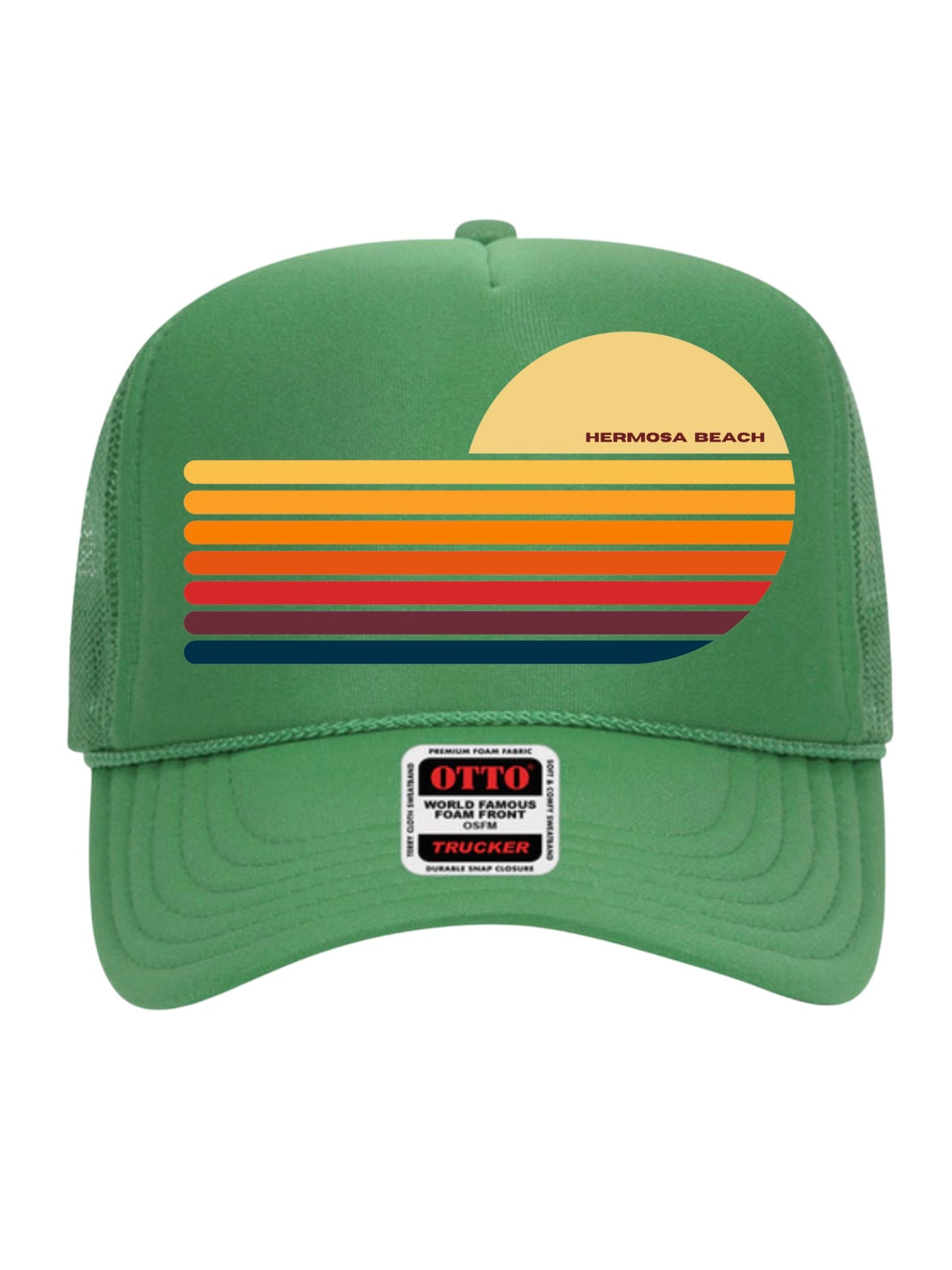 THE LUKA HERMOSA SUNSET TRUCKER HAT