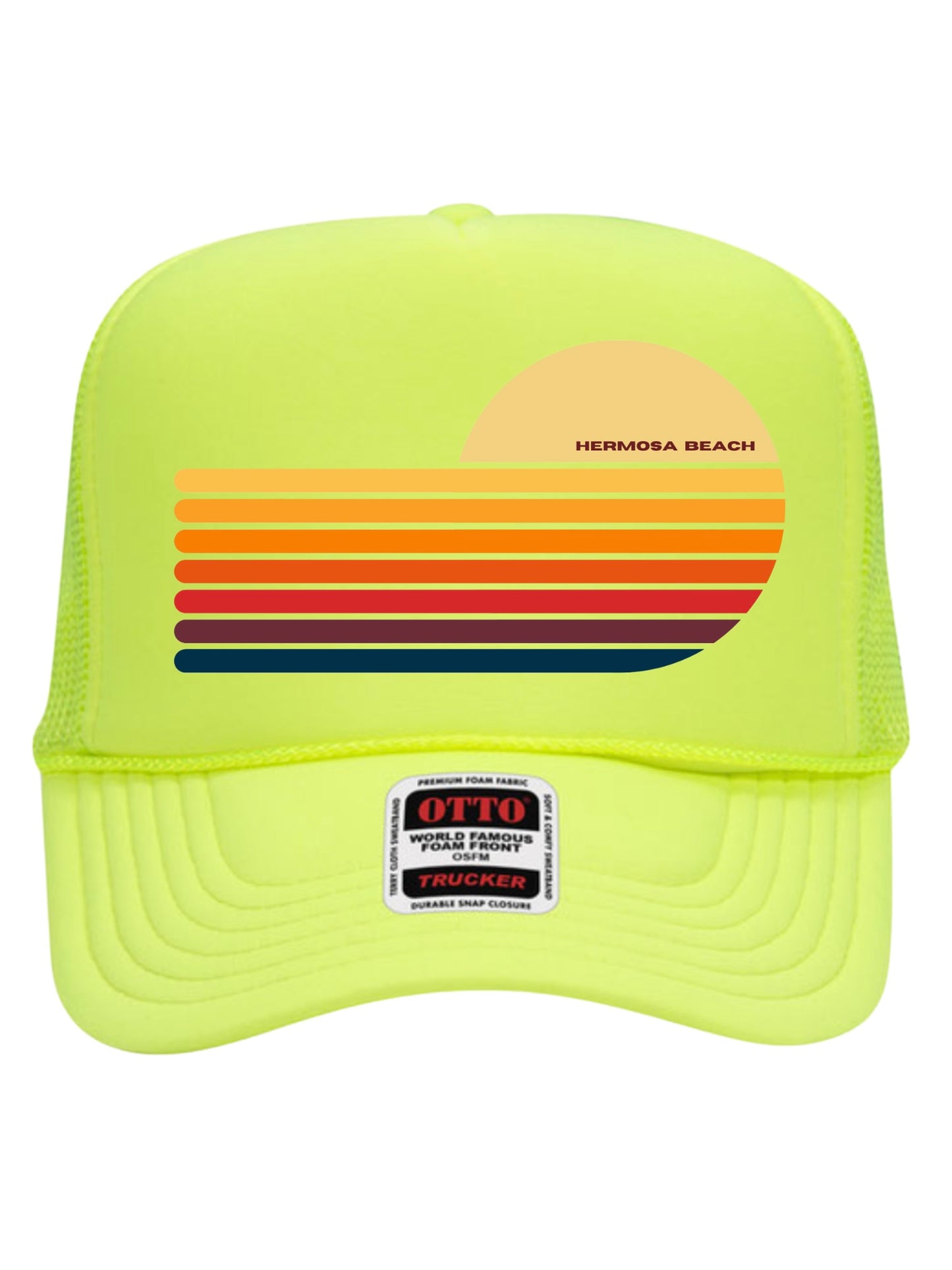 THE LUKA HERMOSA SUNSET TRUCKER HAT