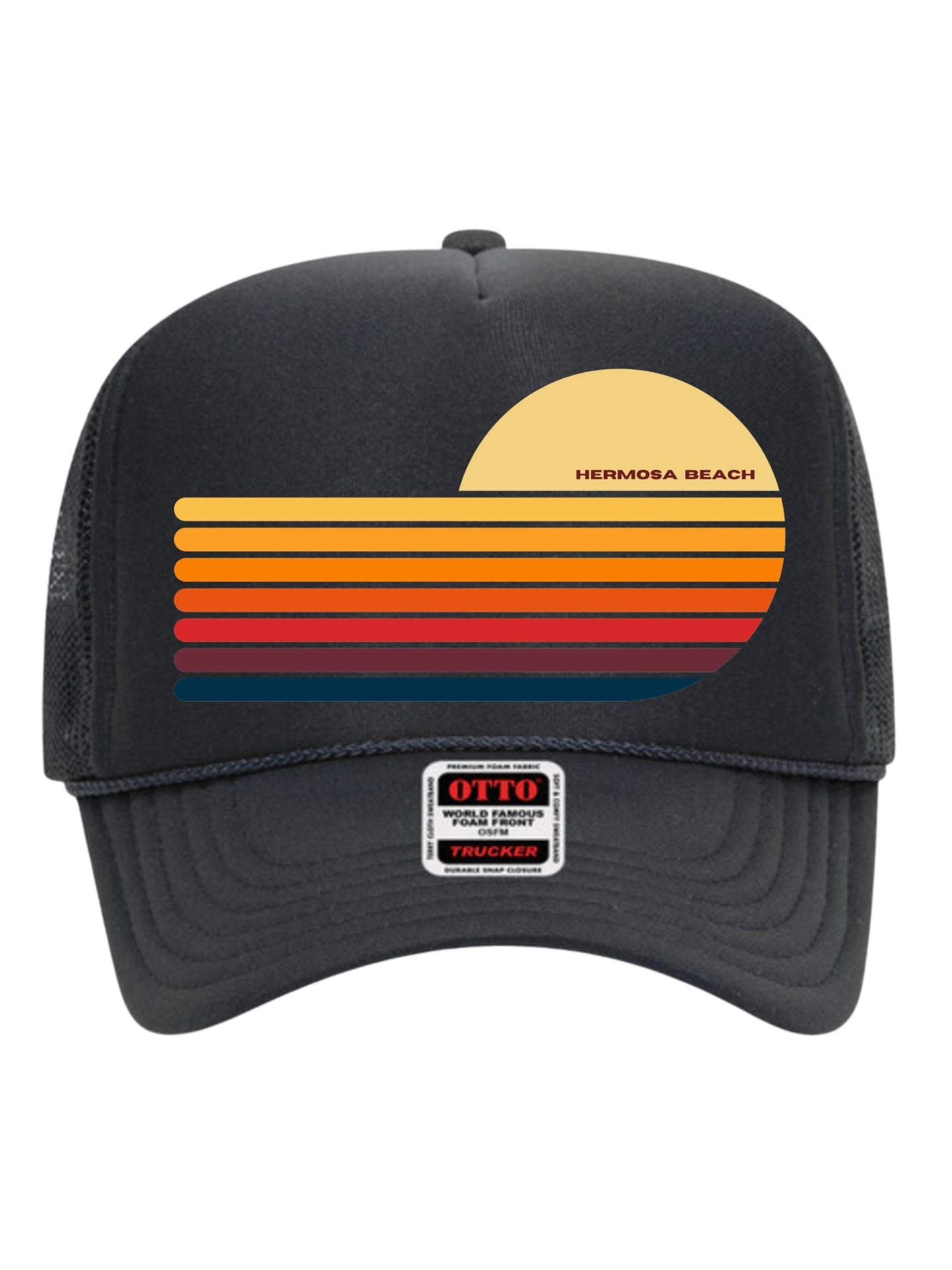 THE LUKA HERMOSA SUNSET TRUCKER HAT