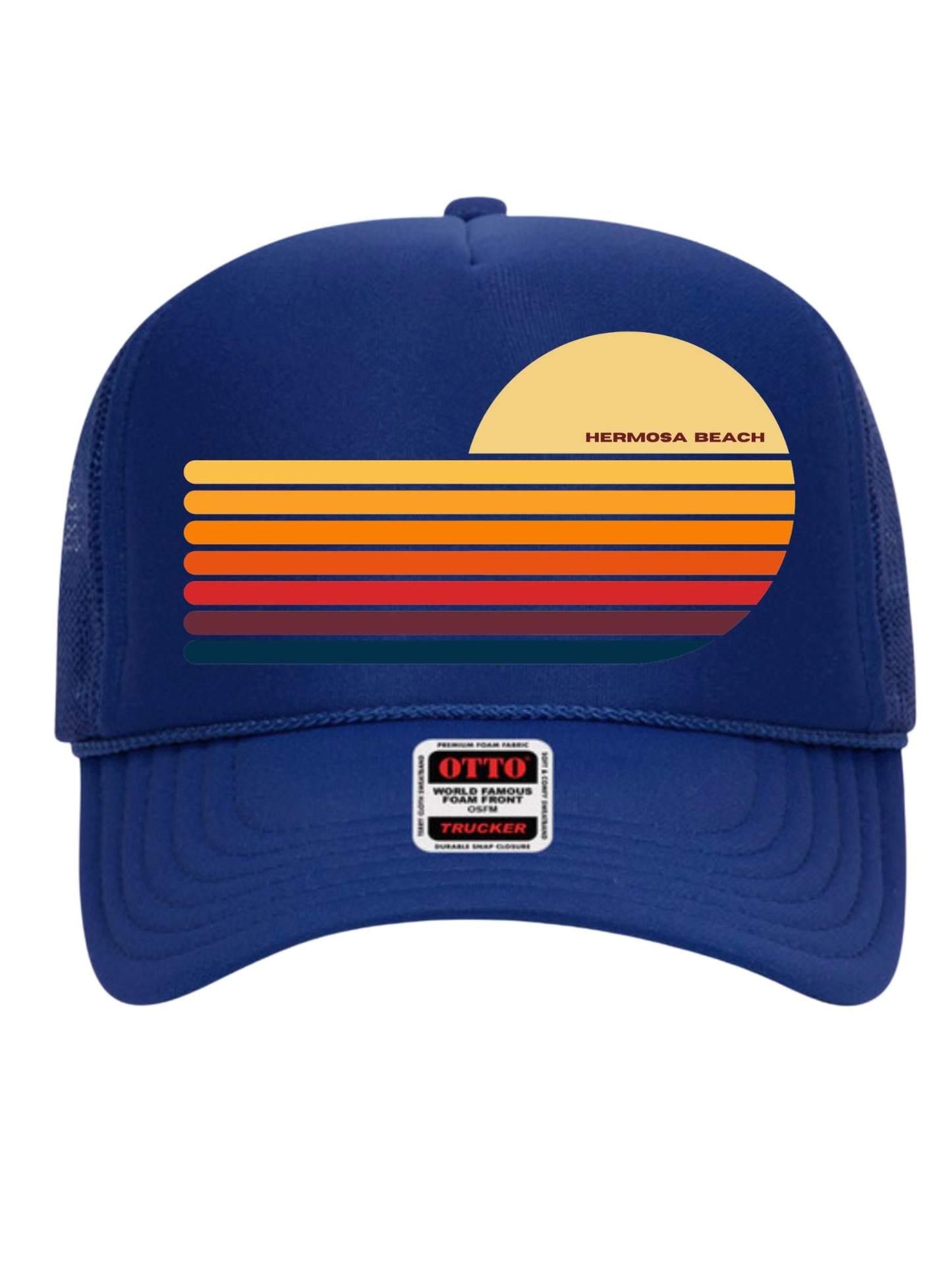 THE LUKA HERMOSA SUNSET TRUCKER HAT