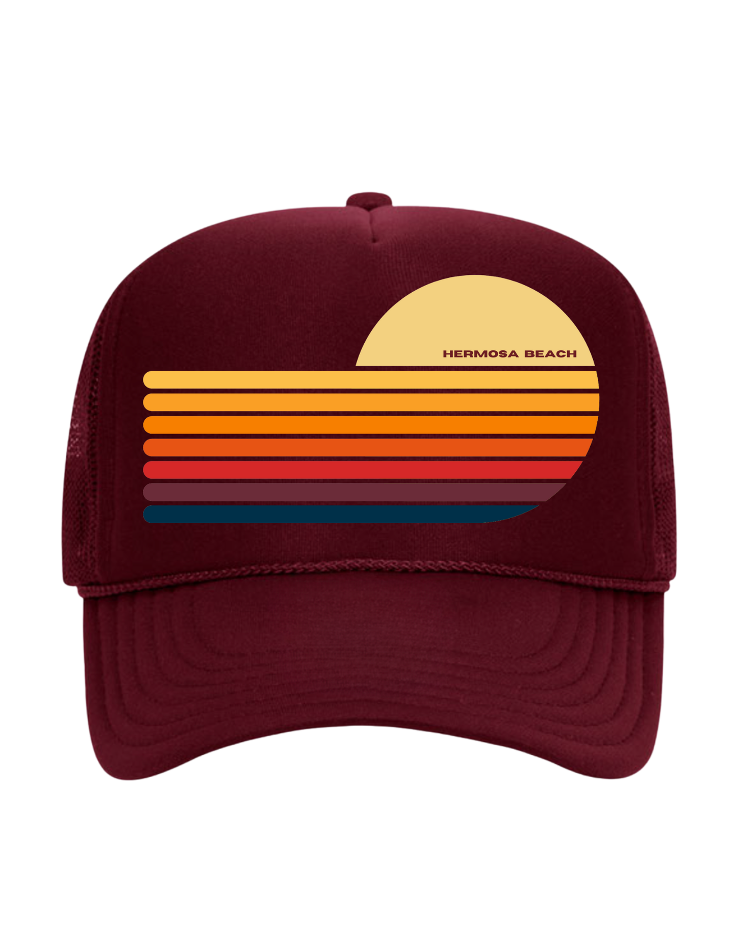 THE LUKA HERMOSA SUNSET TRUCKER HAT