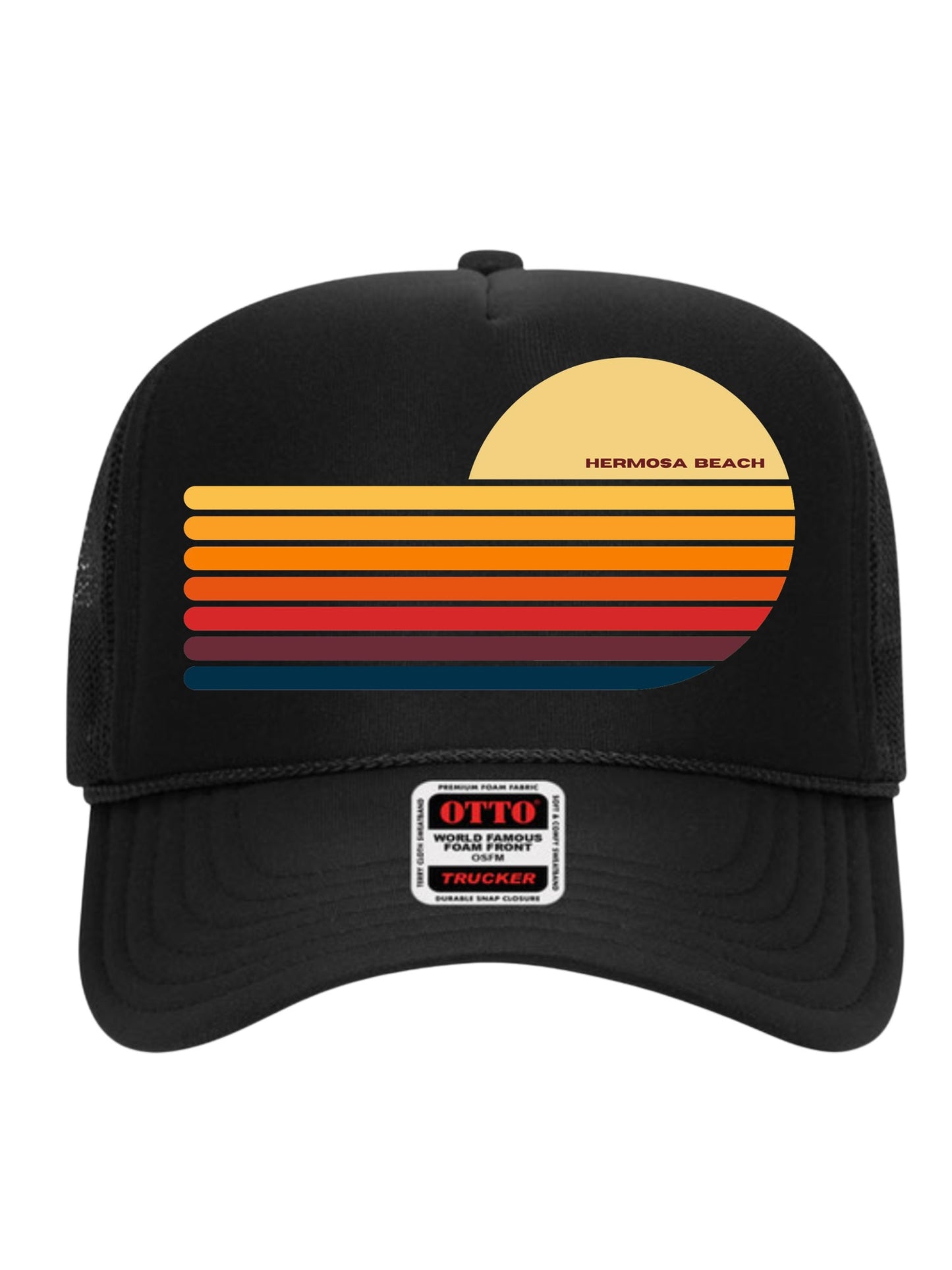 THE LUKA HERMOSA SUNSET TRUCKER HAT