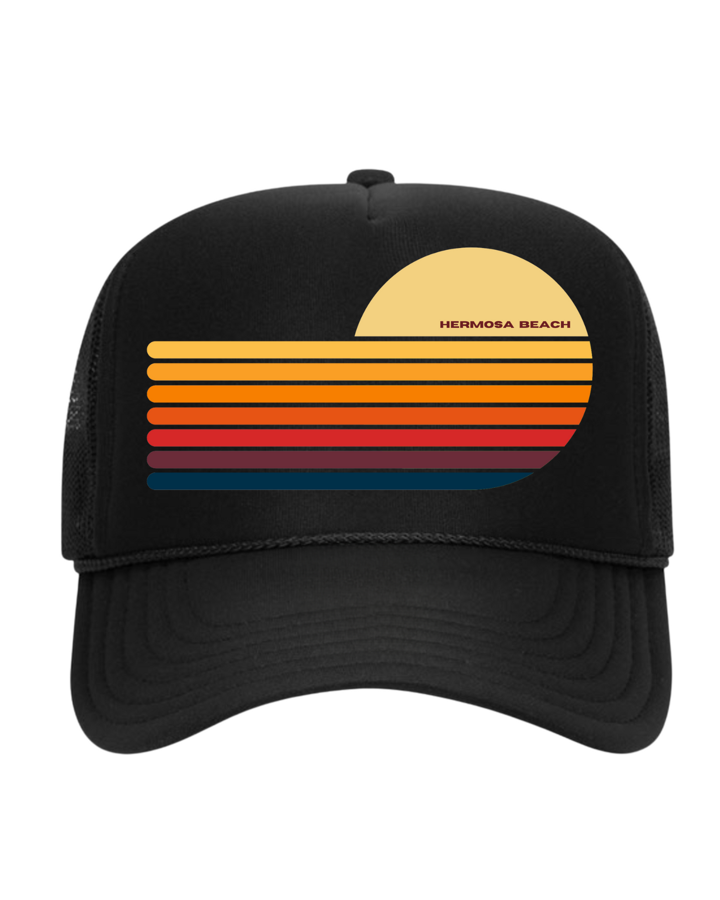 THE LUKA HERMOSA SUNSET TRUCKER HAT