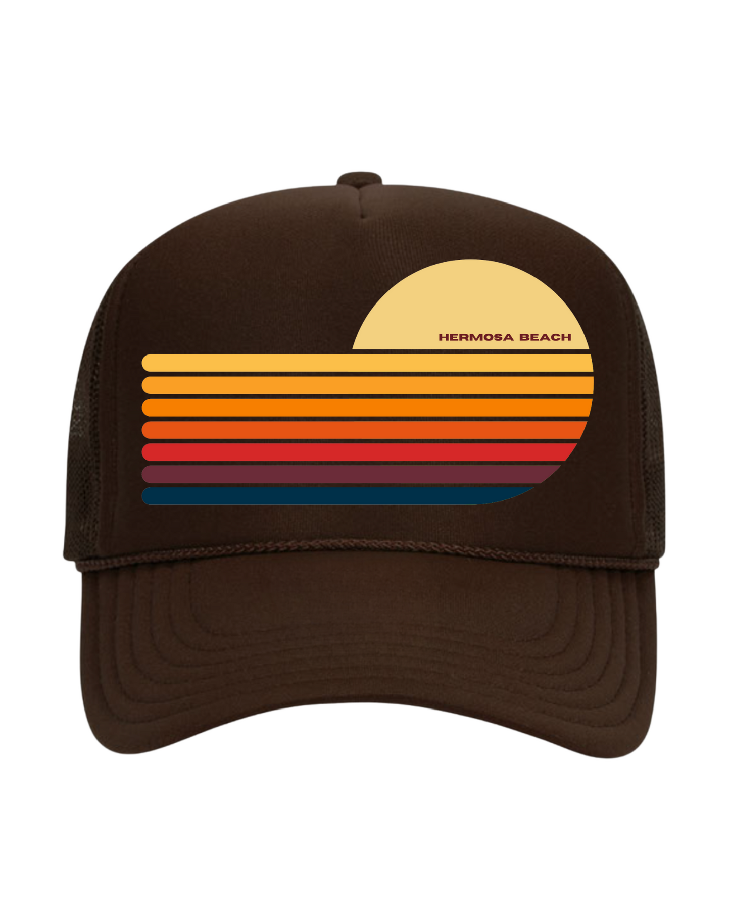 THE LUKA HERMOSA SUNSET TRUCKER HAT
