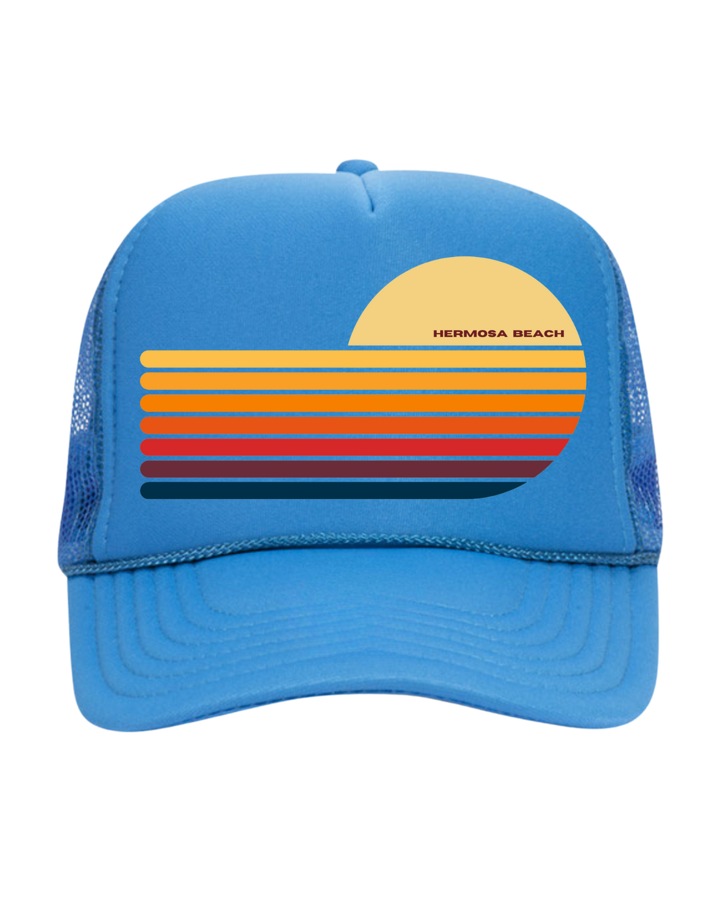 THE LUKA HERMOSA SUNSET TRUCKER HAT