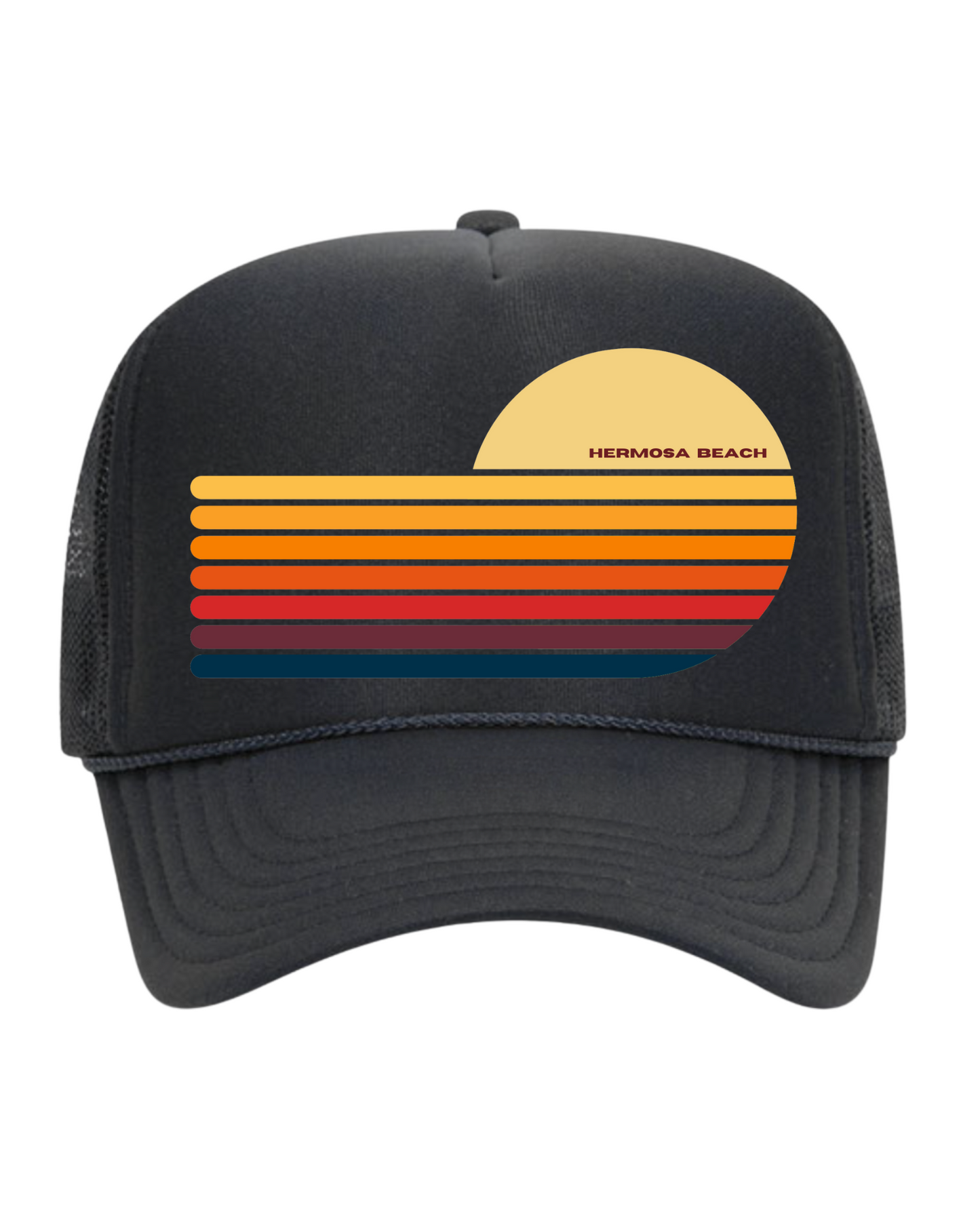 THE LUKA HERMOSA SUNSET TRUCKER HAT
