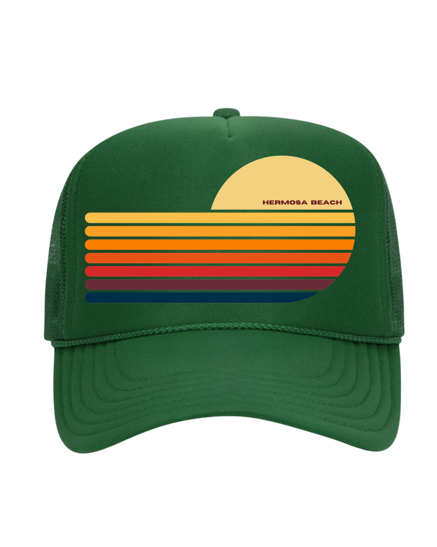 THE LUKA HERMOSA SUNSET TRUCKER HAT