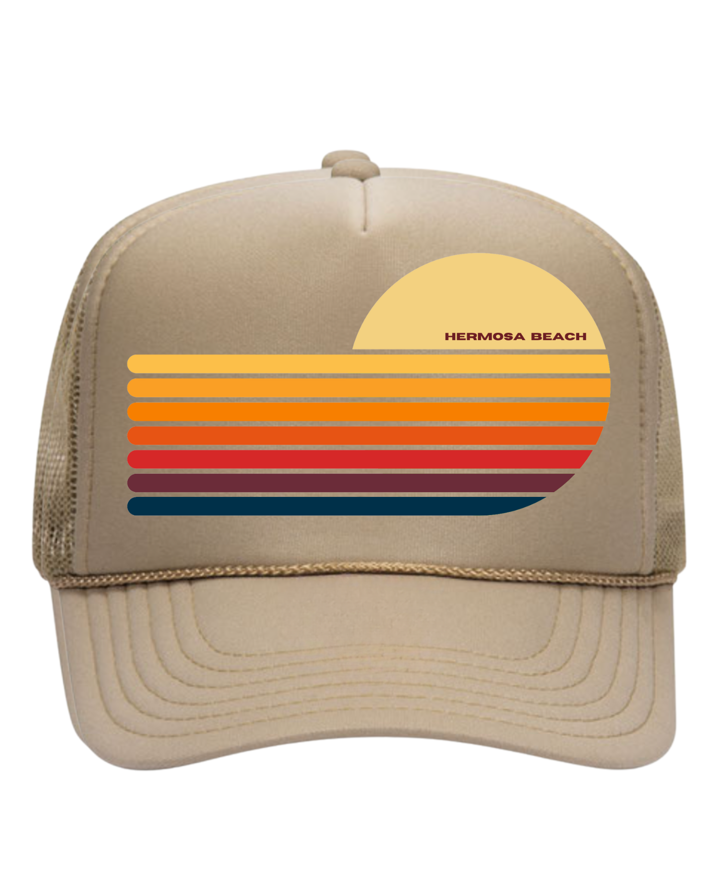THE LUKA HERMOSA SUNSET TRUCKER HAT