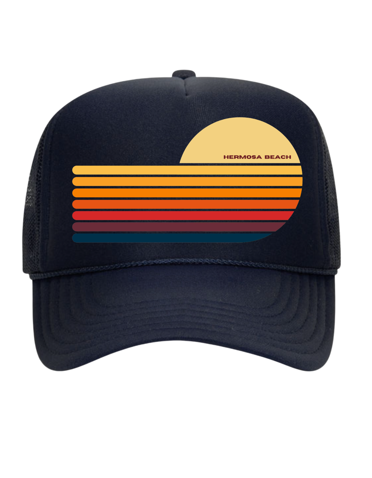 THE LUKA HERMOSA SUNSET TRUCKER HAT