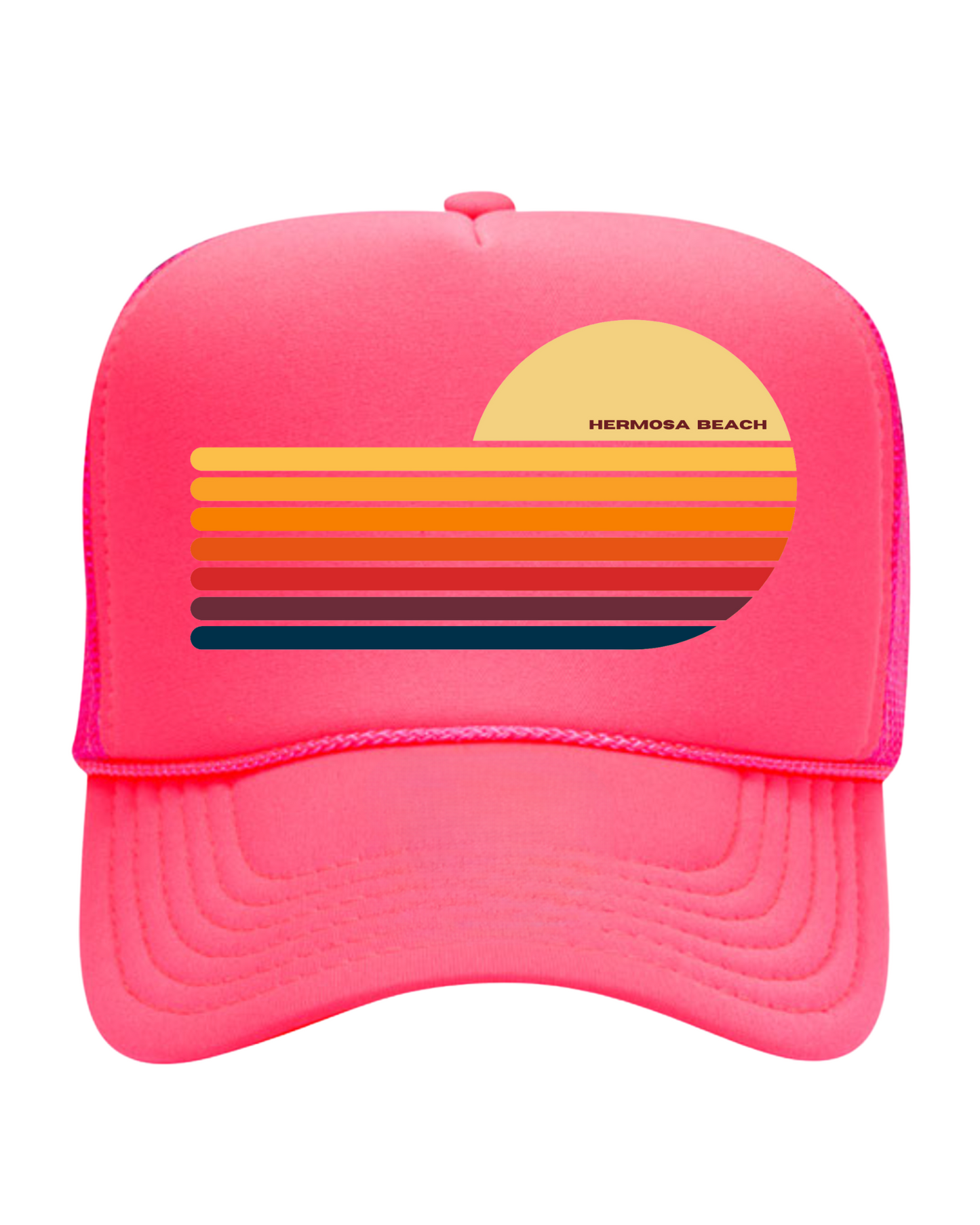THE LUKA HERMOSA SUNSET TRUCKER HAT