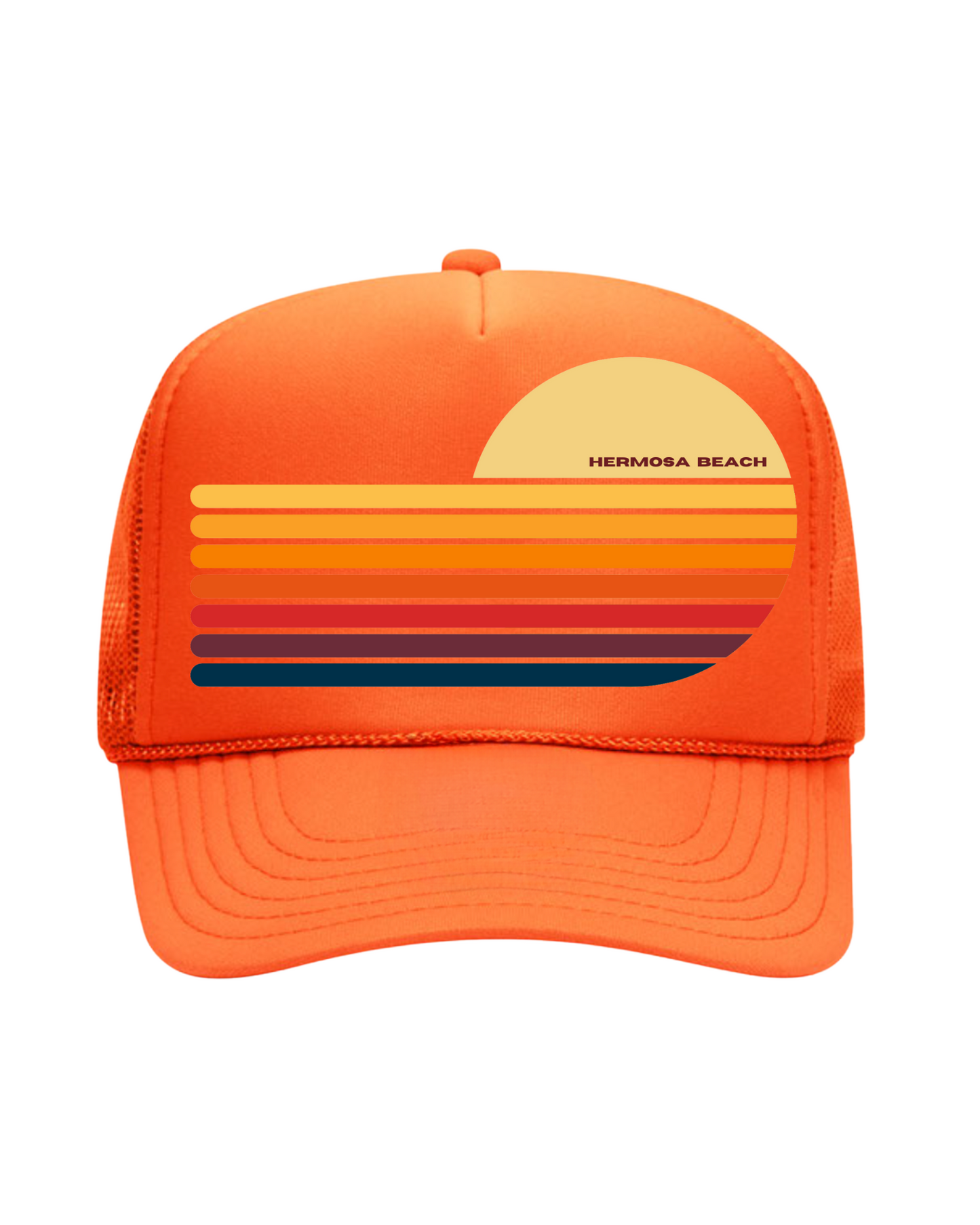 THE LUKA HERMOSA SUNSET TRUCKER HAT