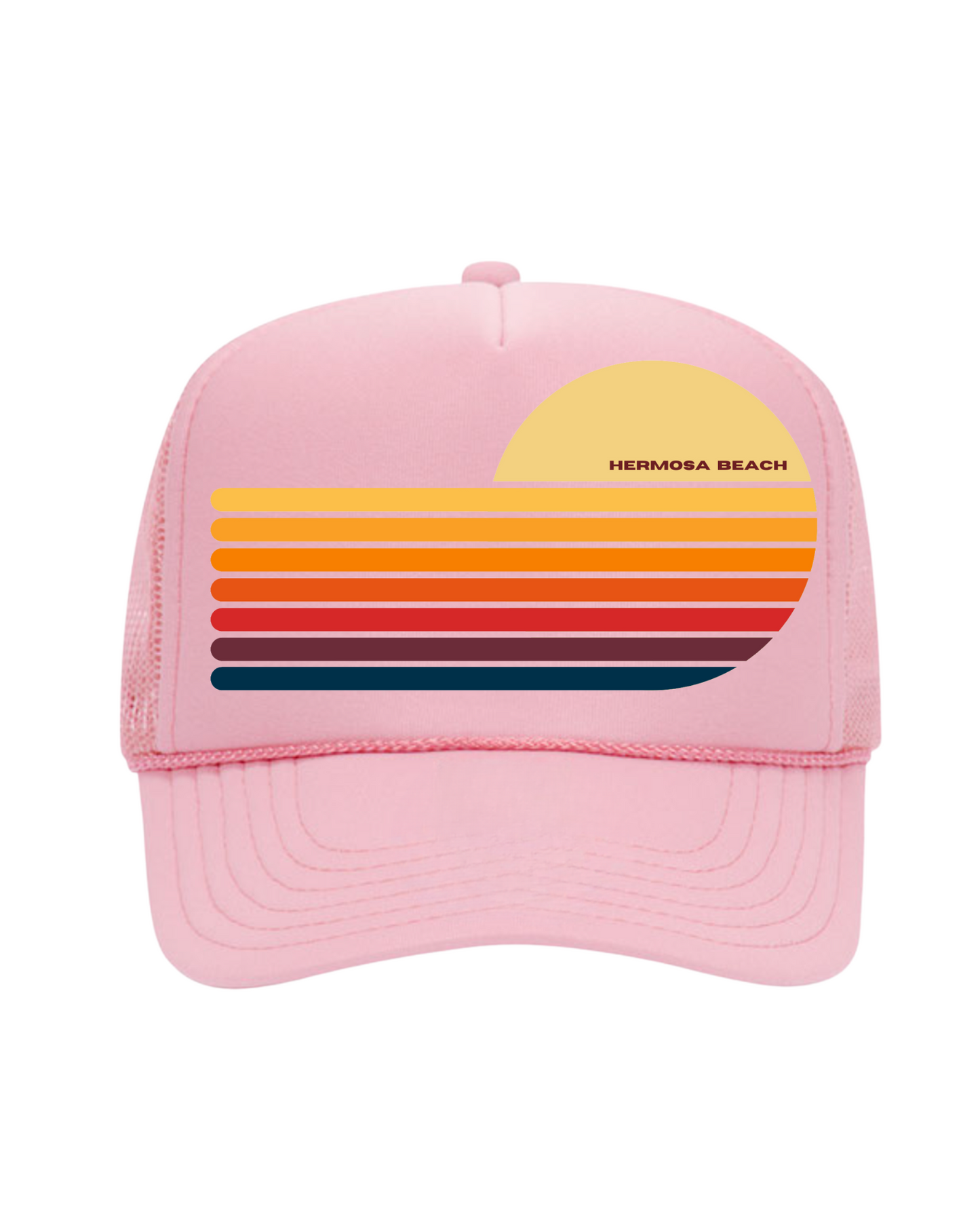 THE LUKA HERMOSA SUNSET TRUCKER HAT