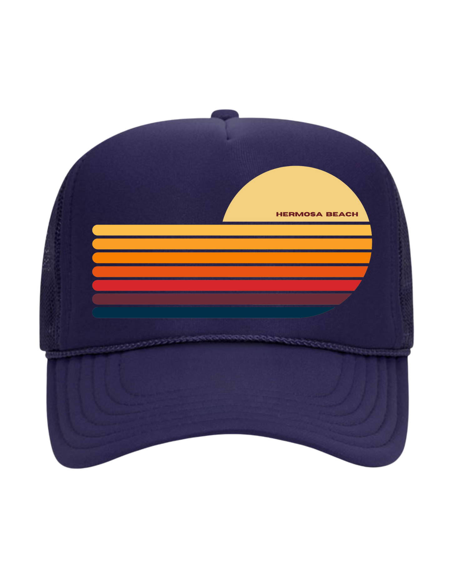 THE LUKA HERMOSA SUNSET TRUCKER HAT