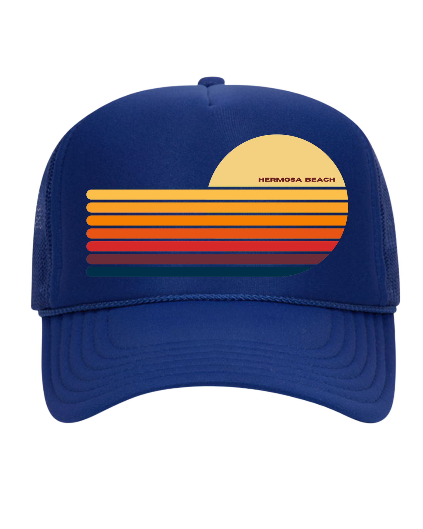 THE LUKA HERMOSA SUNSET TRUCKER HAT