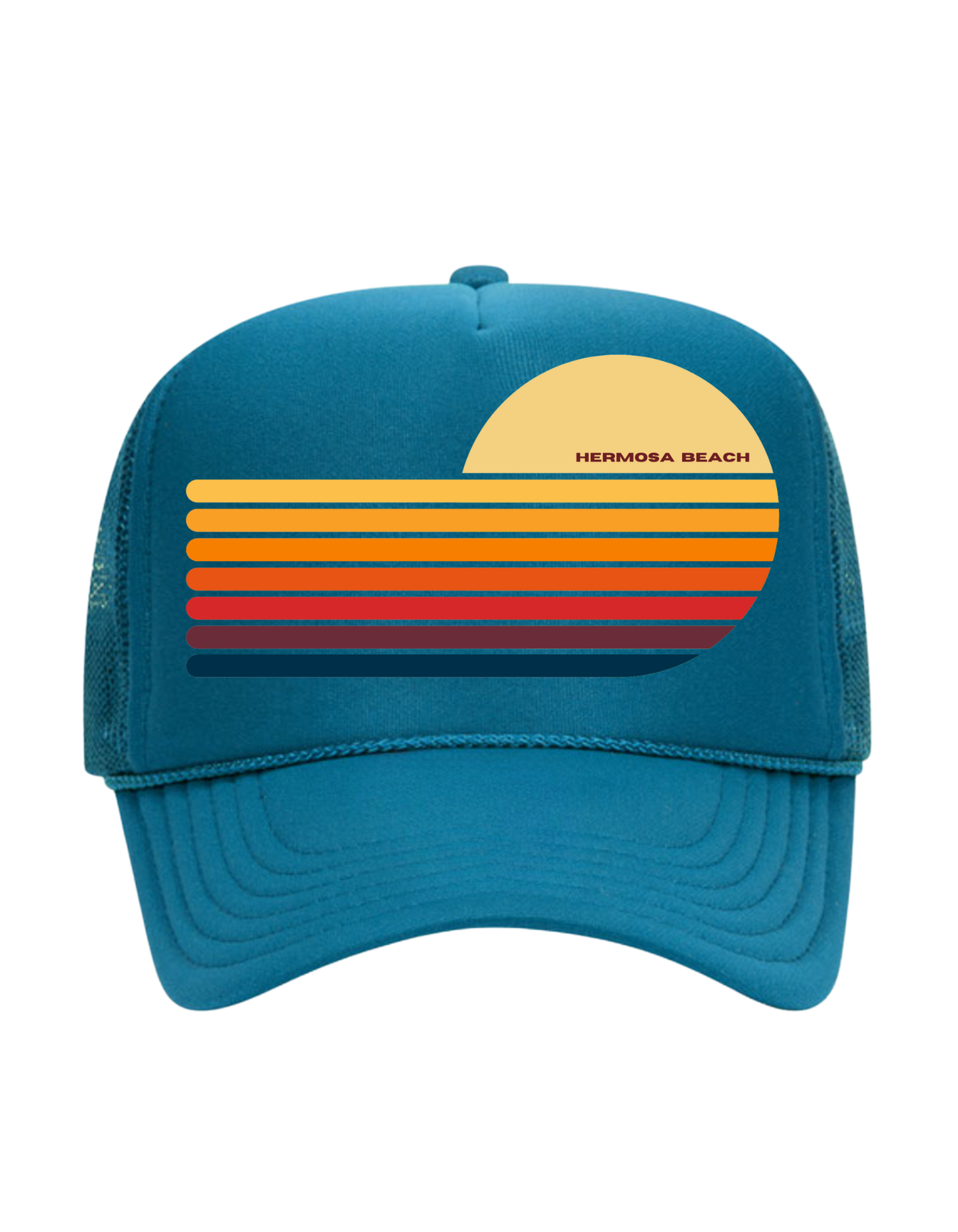 THE LUKA HERMOSA SUNSET TRUCKER HAT