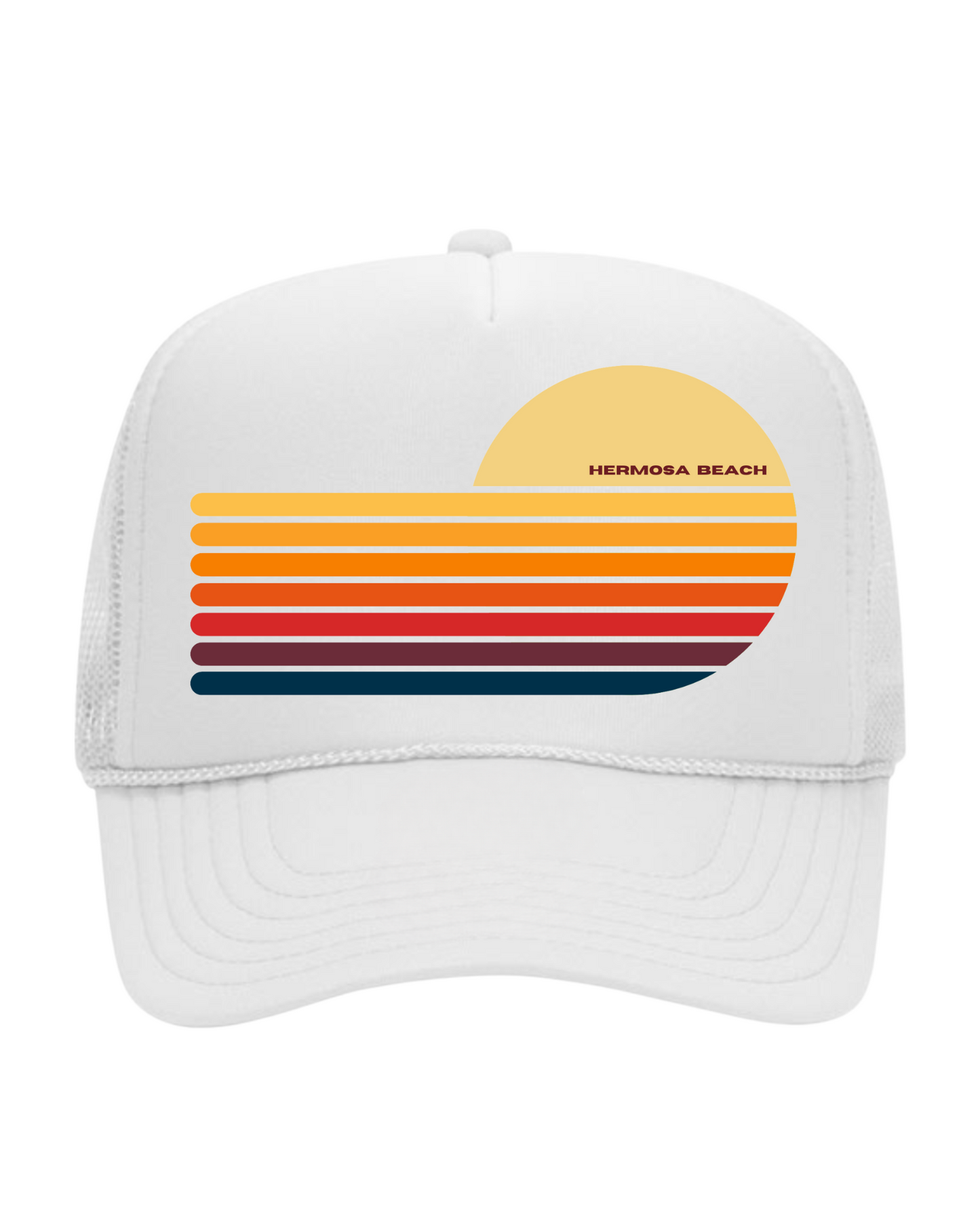 THE LUKA HERMOSA SUNSET TRUCKER HAT