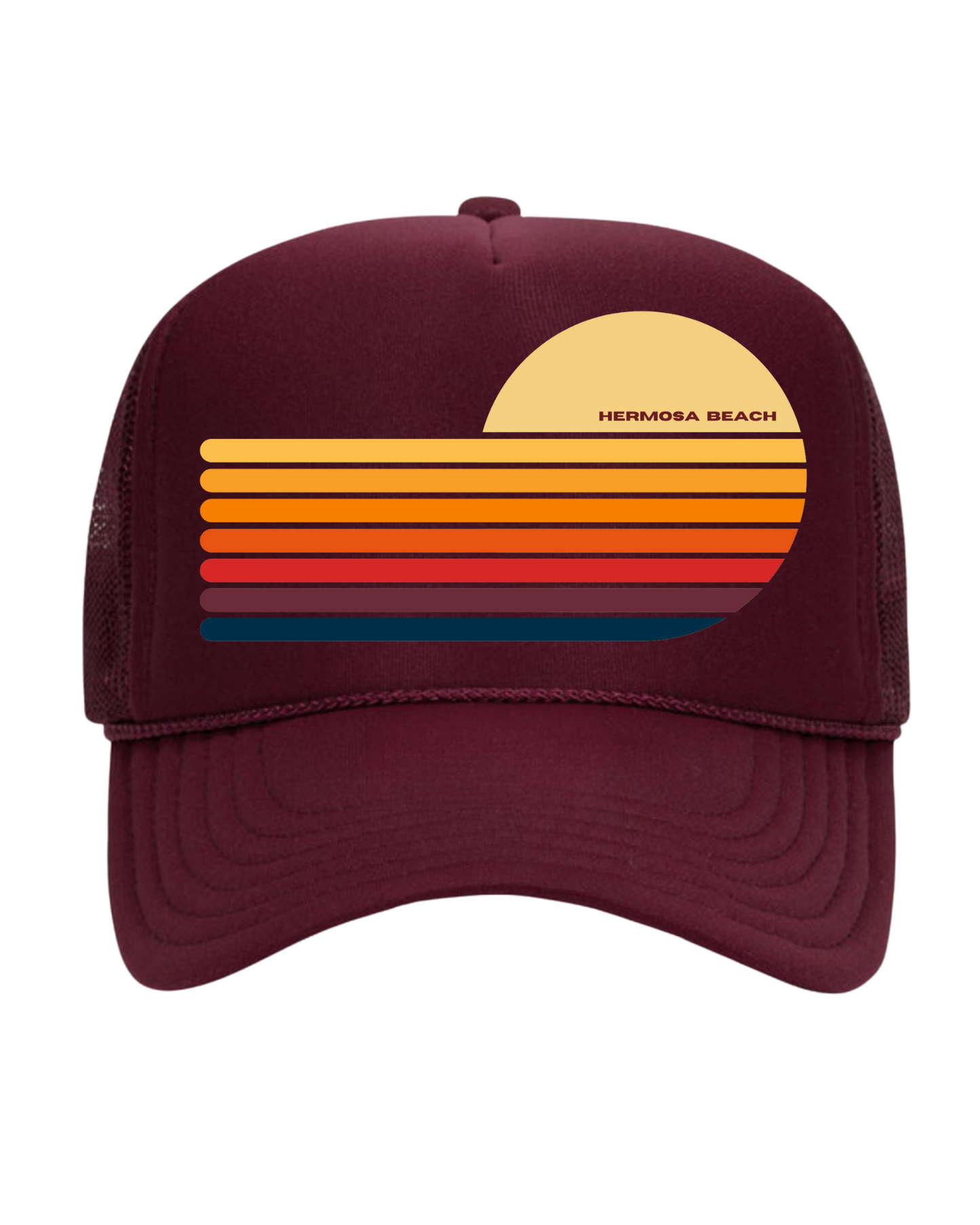 THE LUKA HERMOSA SUNSET TRUCKER HAT