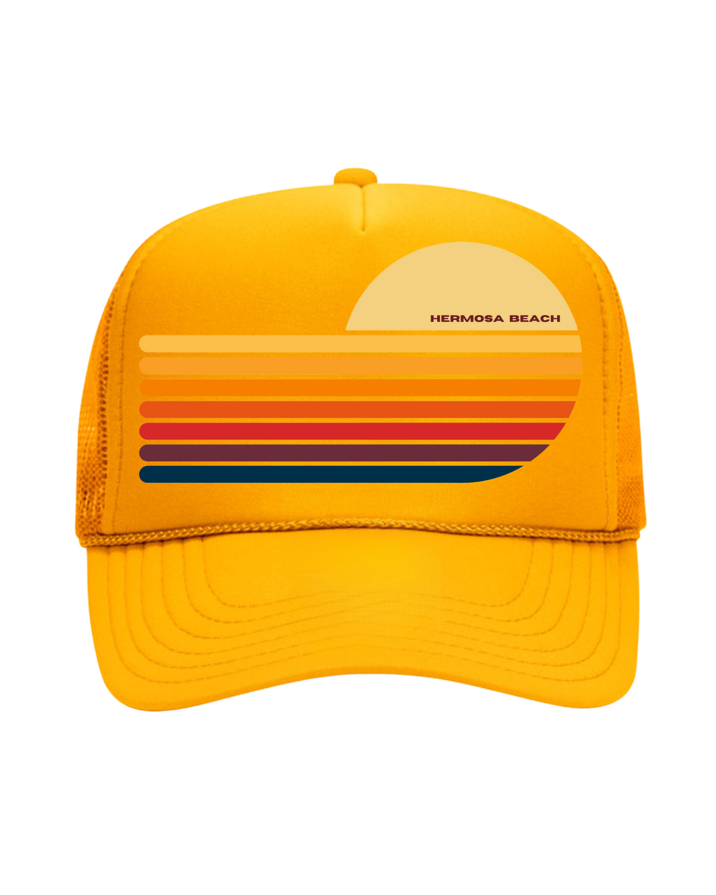 THE LUKA HERMOSA SUNSET TRUCKER HAT
